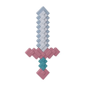 Minecraft Dungeons II Figura de A??o Espada Transform??vel