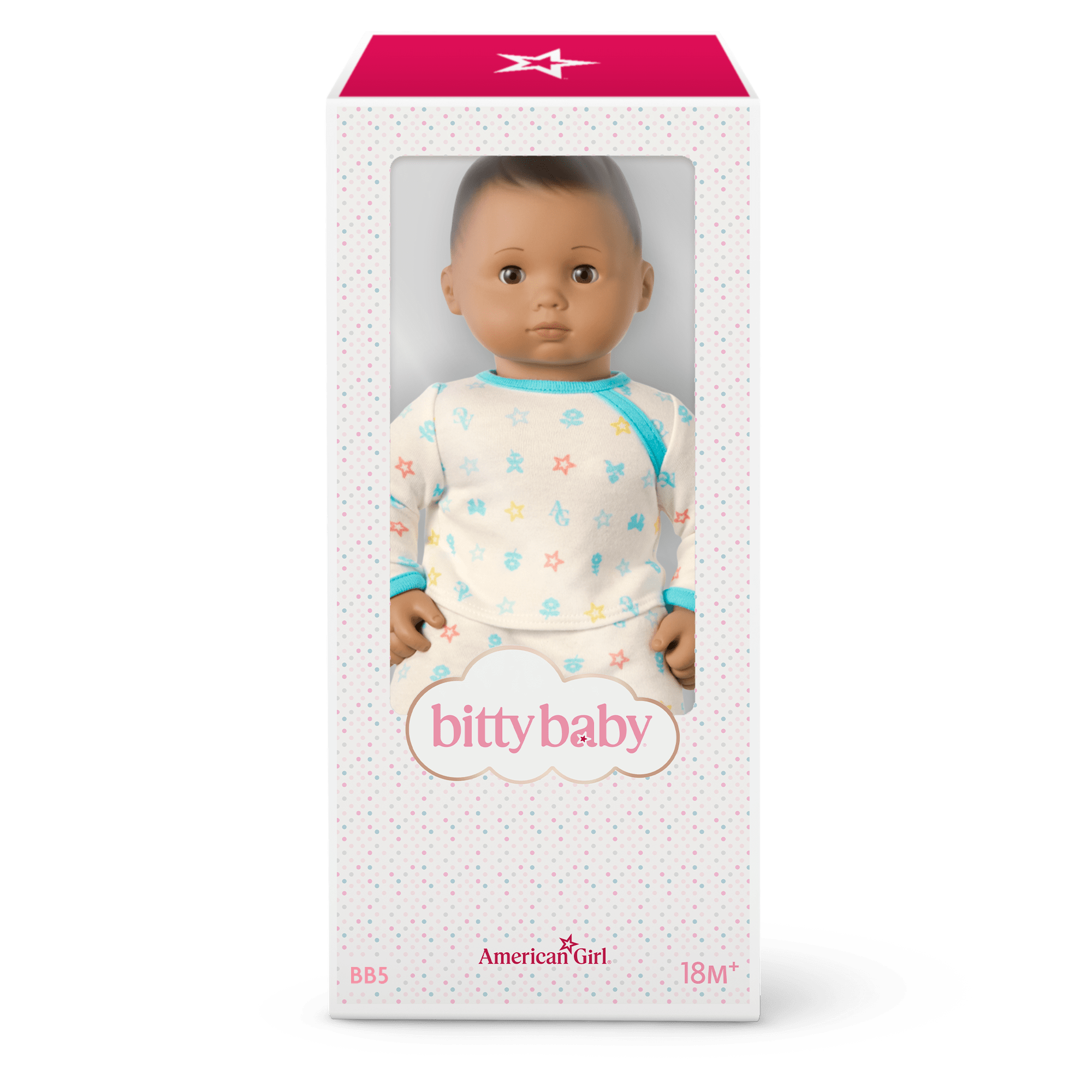 Bitty Baby? Doll #5 with dark-brown hair in Pastel Blue - Image 8