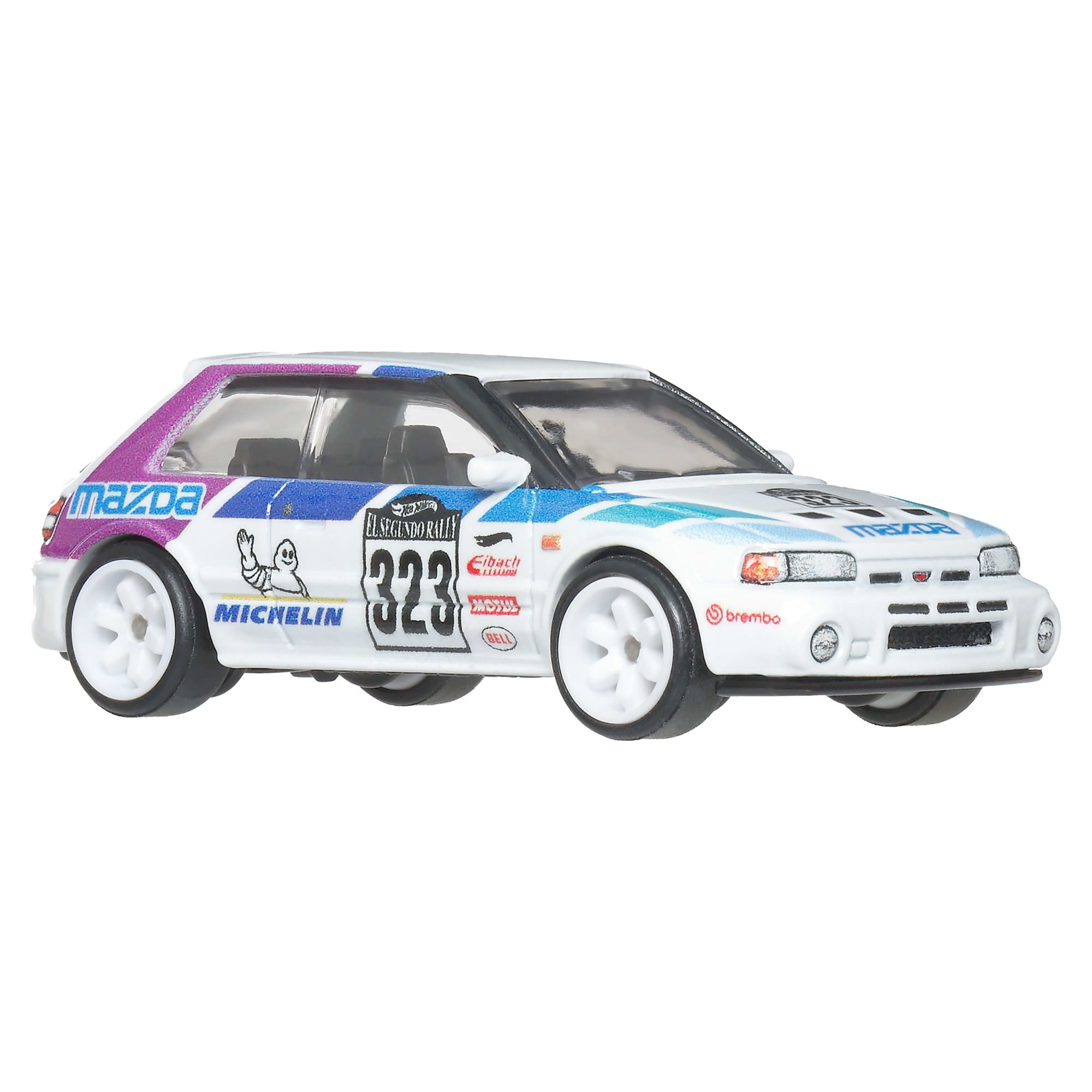 Hot Wheels Car Culture Premium 1:64 Scale Die-Cast Toy Mazda 323 Gtr. Modern Classics - Image 4