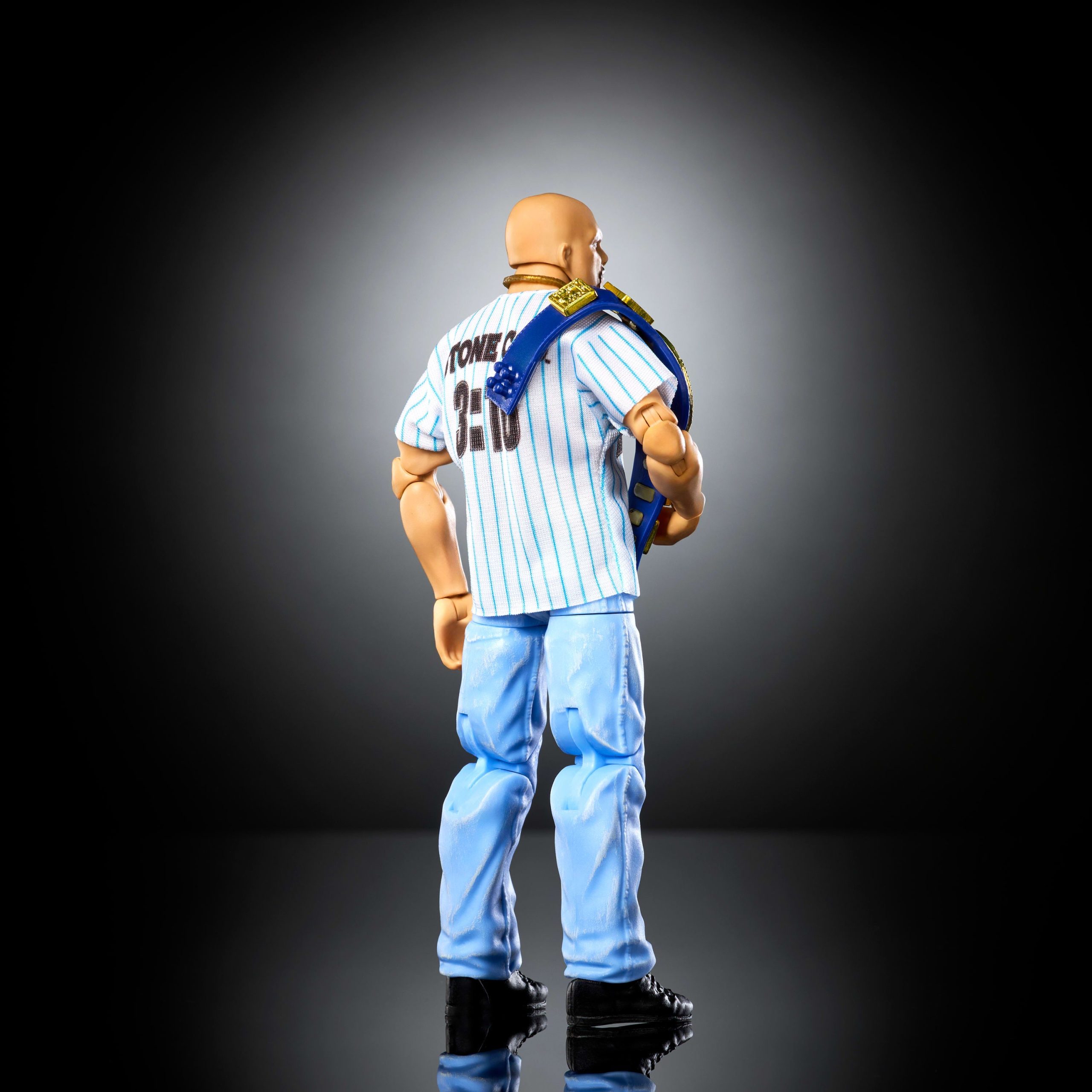 WWE Elite Legends Stone Cold Steve Austin Action Figure & Accessories. Series 30 6-inch Set - Image 5