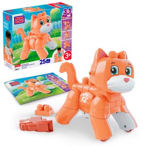 Mega Bloks Mega Bloks Juguete de Construcci??n 3 en 1 Gatito Andante