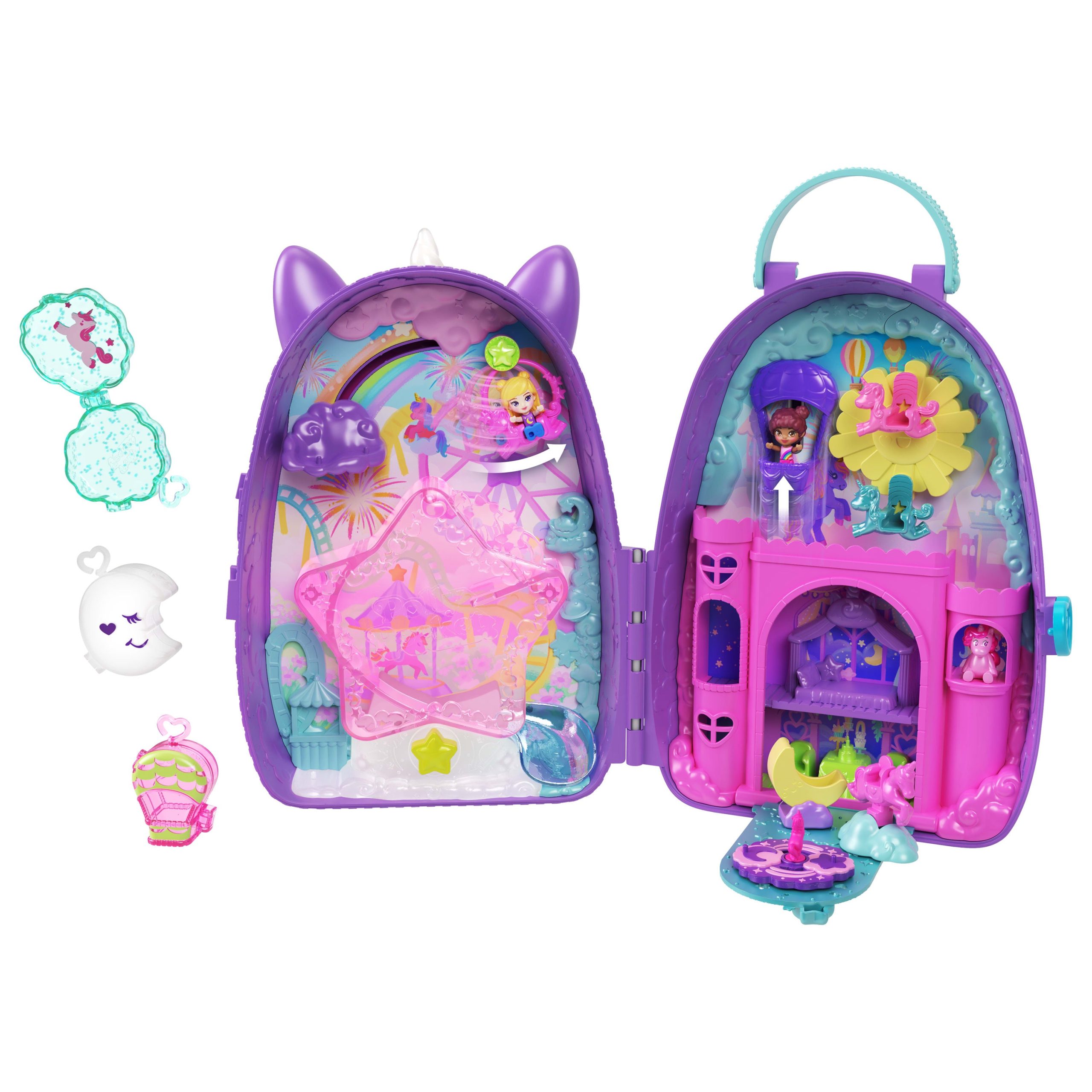 Polly Pocket Mu?eca Compacto Mochila Unicornio - Image 5