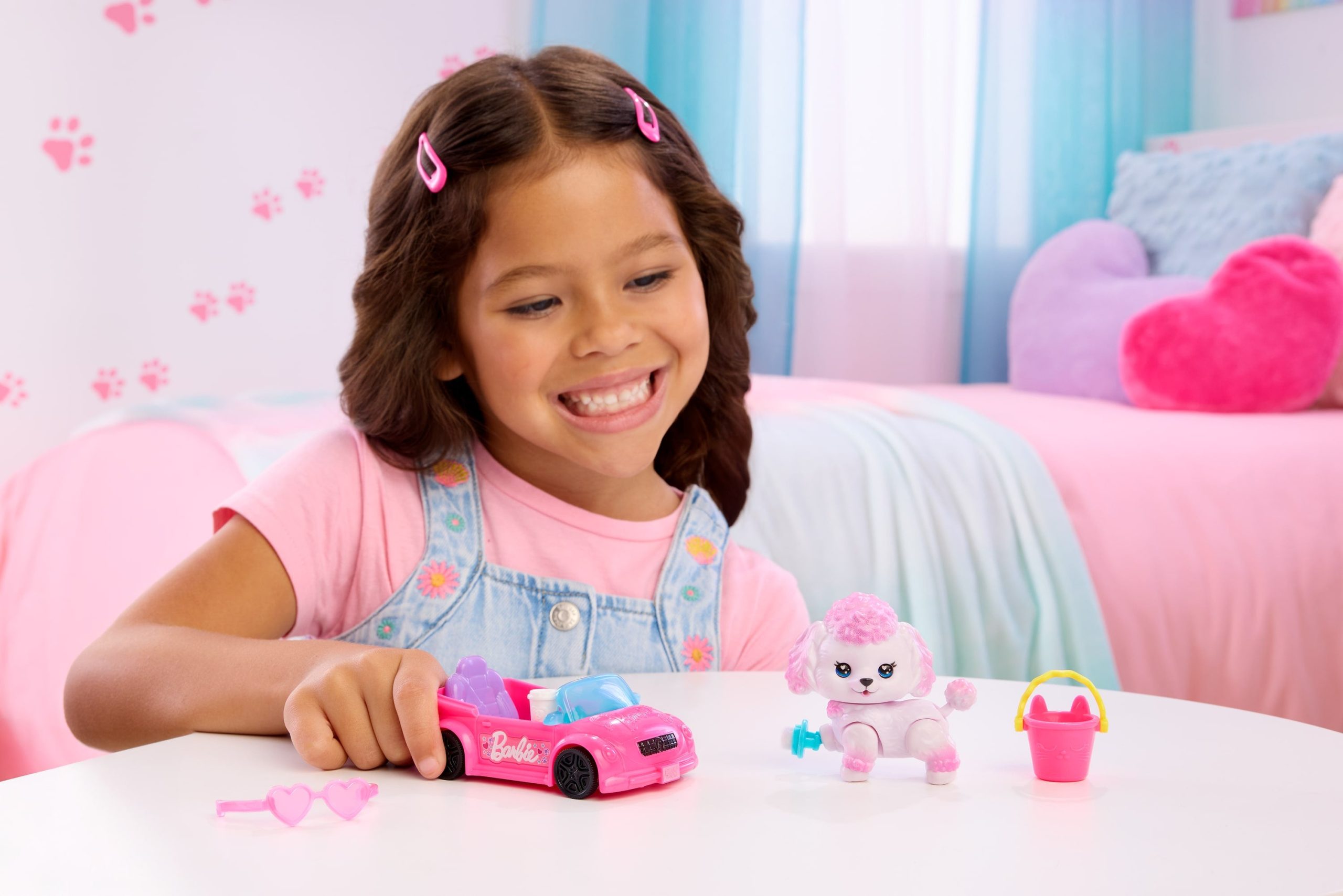 Barbie Dream Squad Pet Poodle And Convertible With Color-Changing Accessories - Image 2