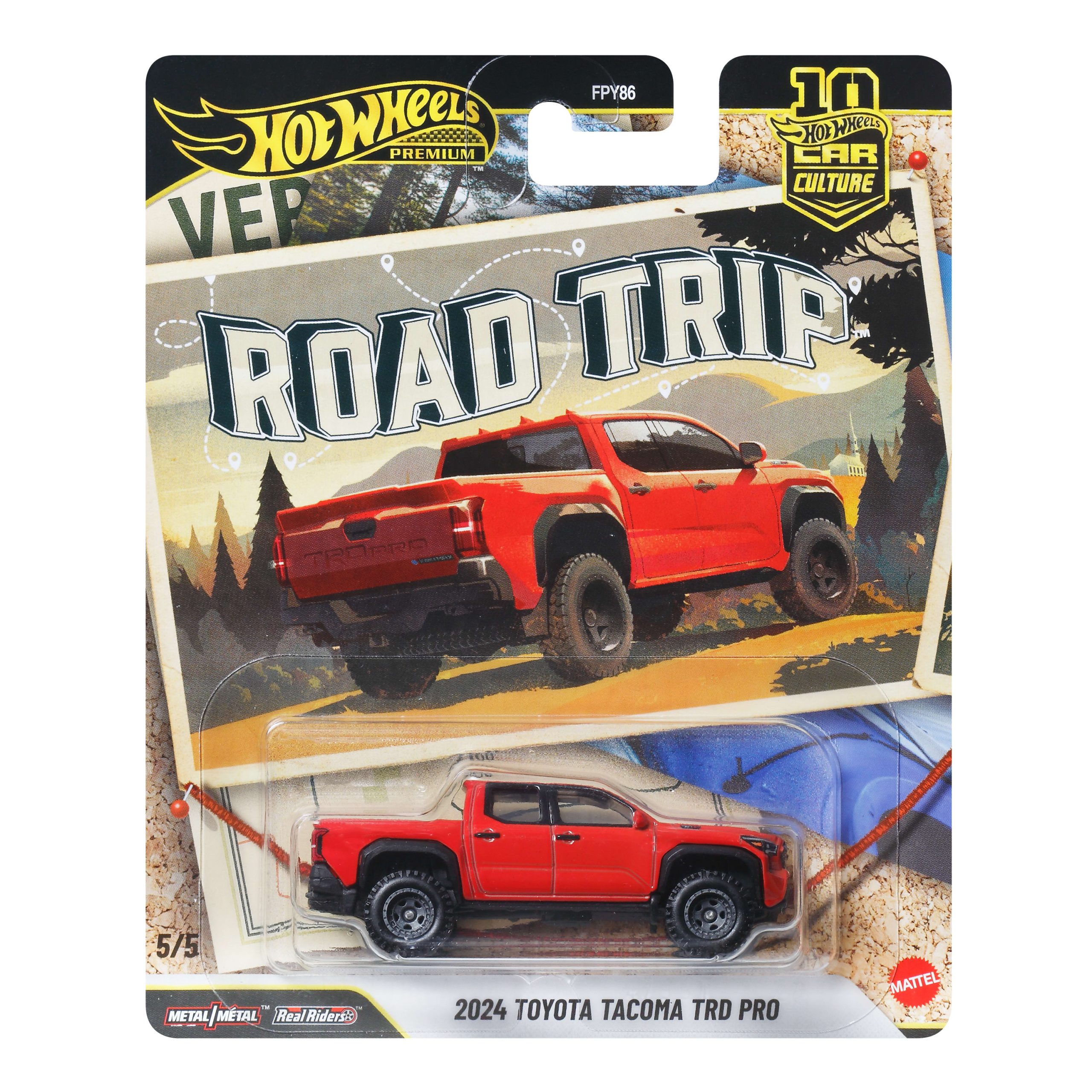 Hot Wheels Collector Ve??culo de Cole??o Carro Cultura Automotiva 2024 Toyota Tacoma