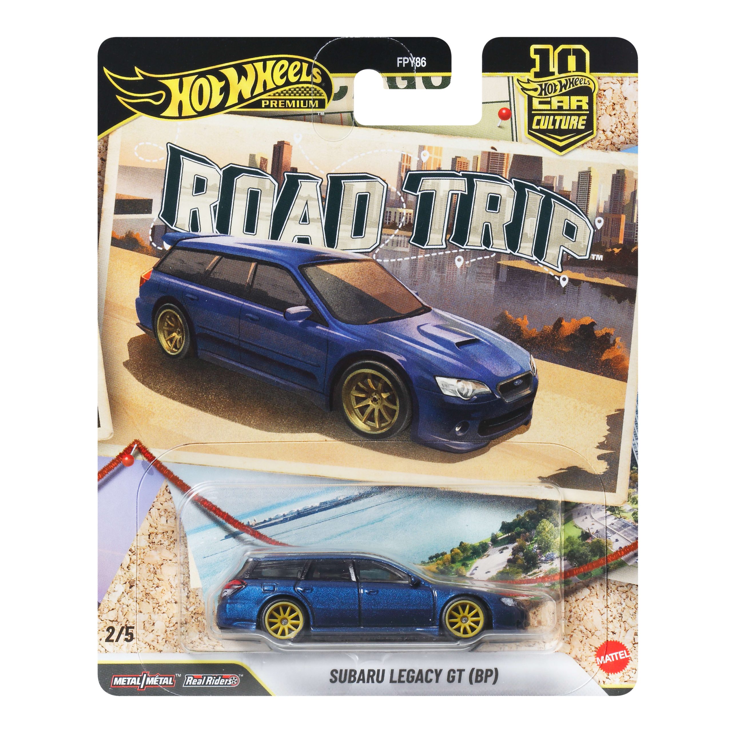 Hot Wheels Collector Veh??culo de Colecci??n Auto Cultura Automotriz Subaru Legacy Wagon S402