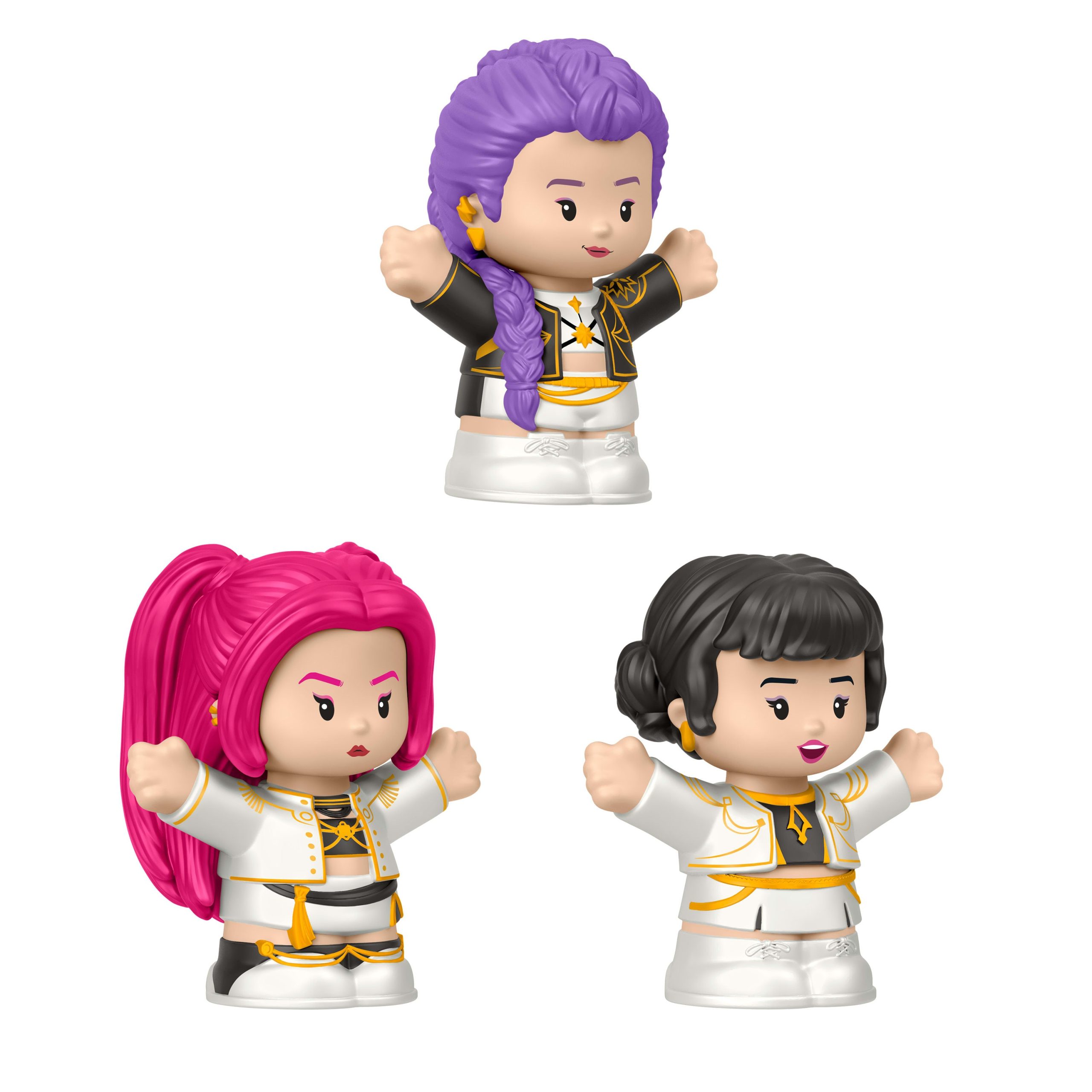 Coffret KPop demon Hunters: Huntr/X Little People Collector en ??dition Sp??ciale. 3?Figurines - Image 4