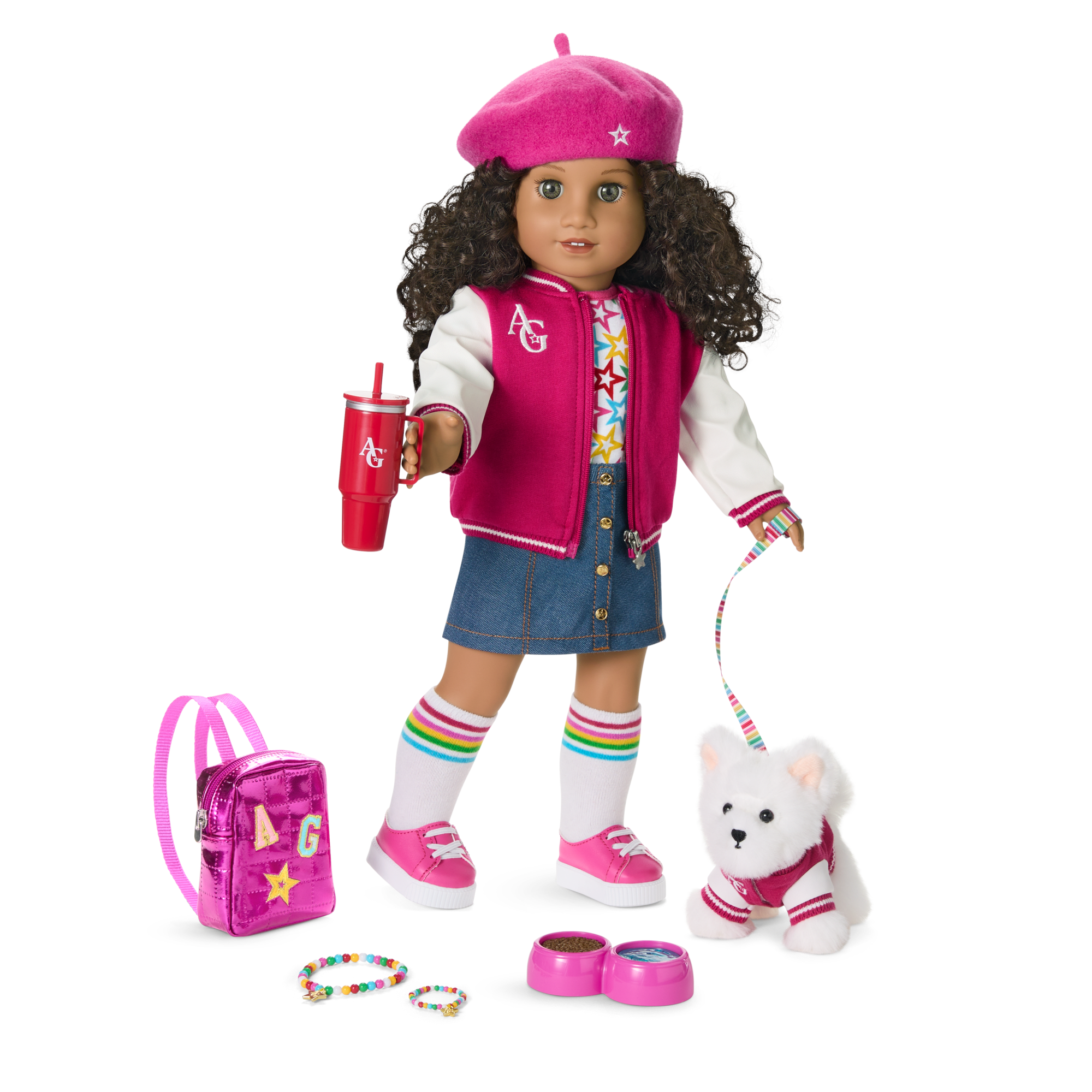 Truly Me? 18-inch Doll #132 with curly dark-brown hair - Image 17