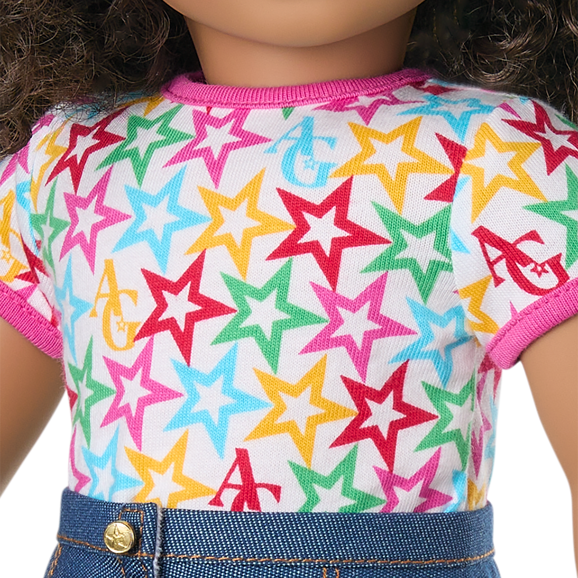Truly Me? 18-inch Doll #132 with curly dark-brown hair - Image 8