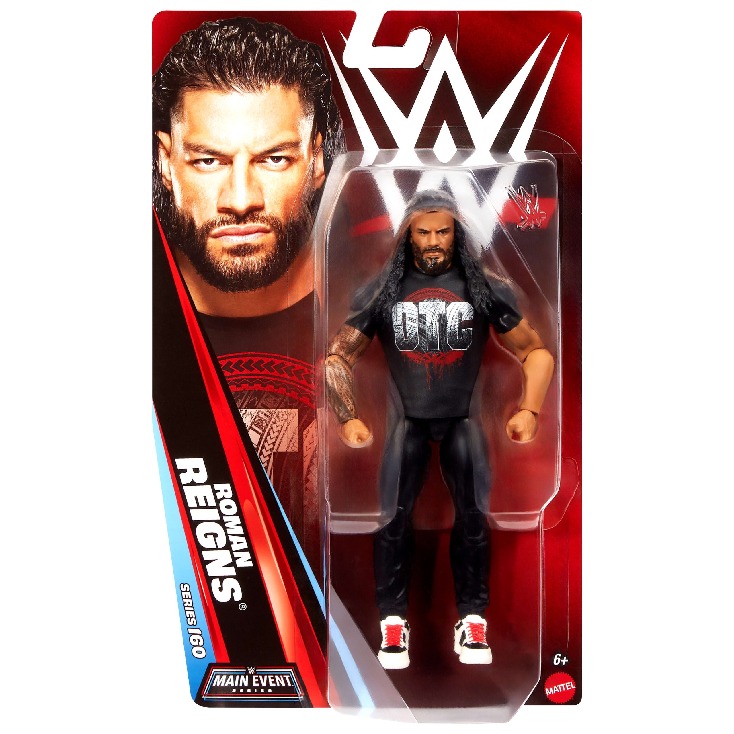 WWE Roman Reigns Action Figure. Main EVent Series #160. 6-inch Collectible With Articulation - Image 2