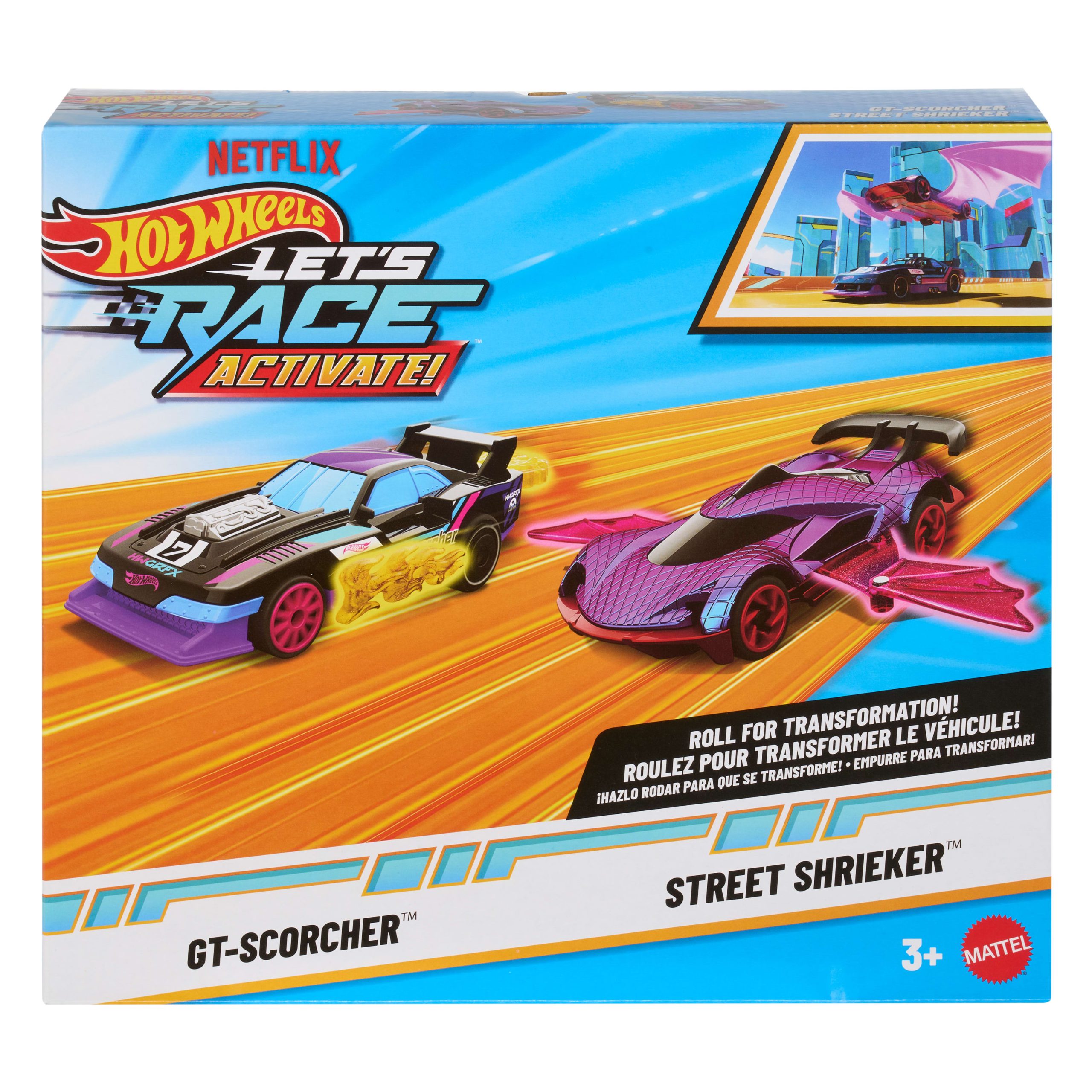 Hot Wheels Let's Race Veh??culo de Juguete Paquete de 2 Autos - Image 6