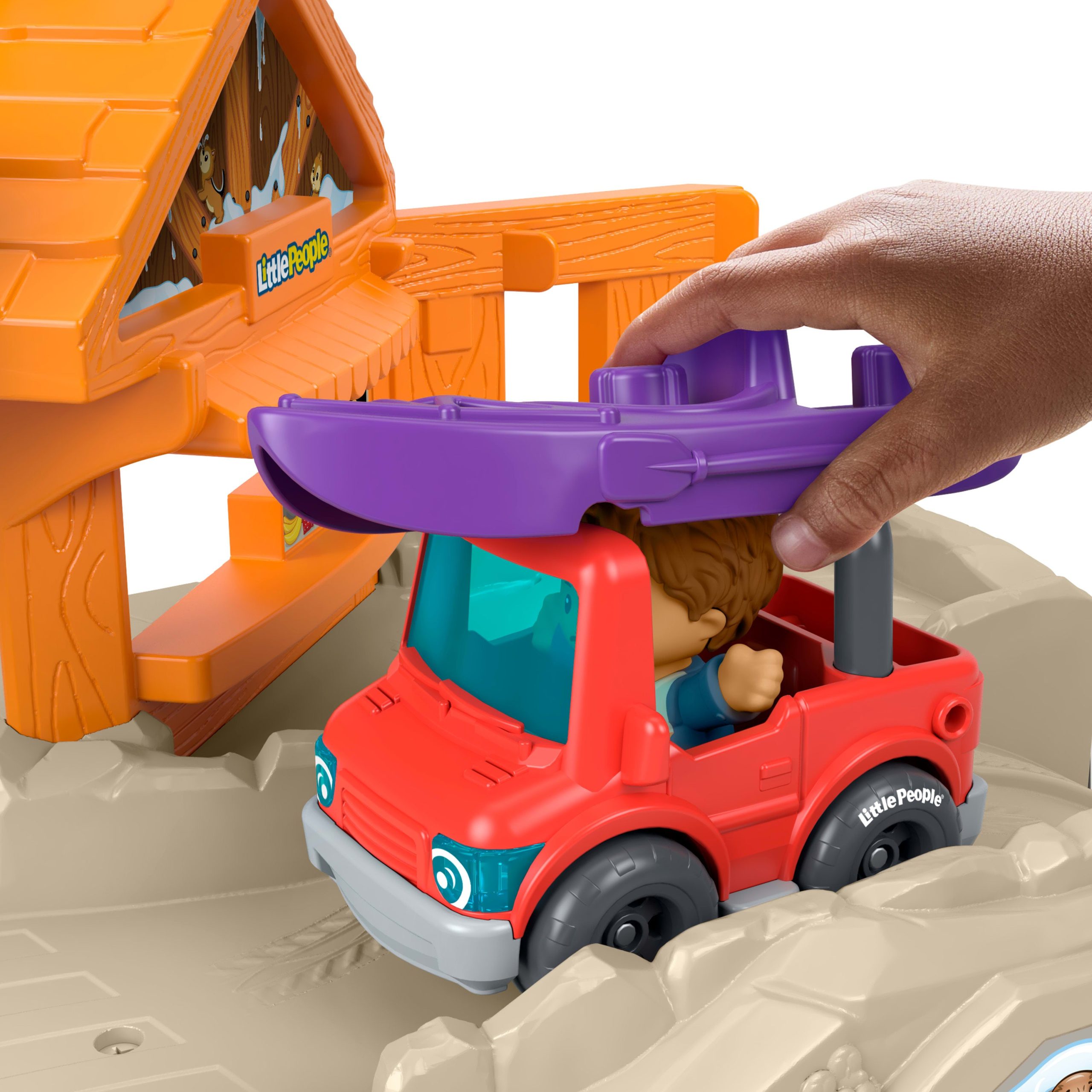 Little People Brinquedo para Beb??s Conjunto de Brincadeira Montanha Definitiva - Image 4