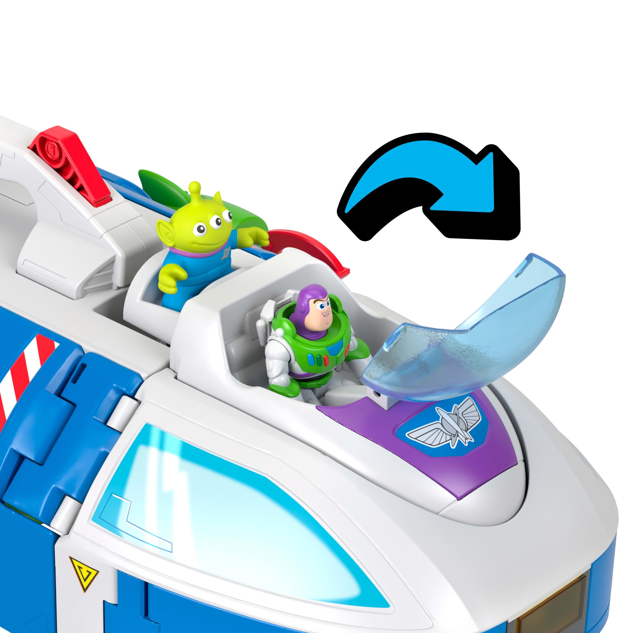 Imaginext Toy Story-Vaisseau Transformable de Buzz L'??clair - Image 4