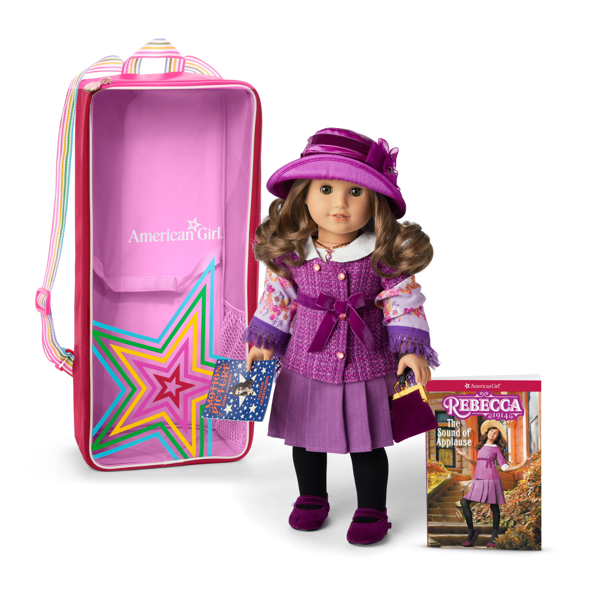 Rebecca? 18-inch Doll. Book. Accessories & Doll Carrier (Historical Characters)