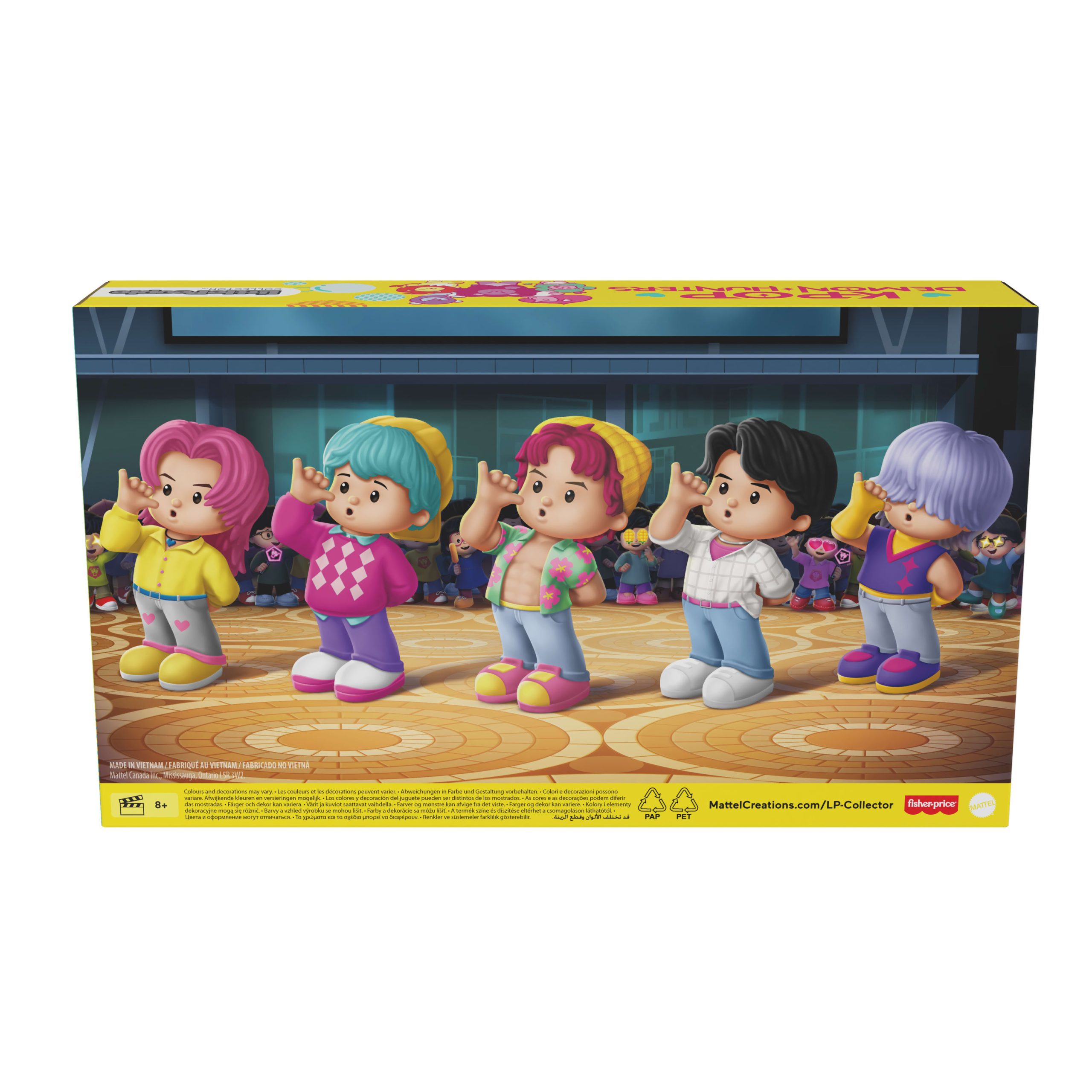 Coffret KPop demon Hunters: Saja Boys Little People Collector en ??dition Sp??ciale. 5?Figurines - Image 6