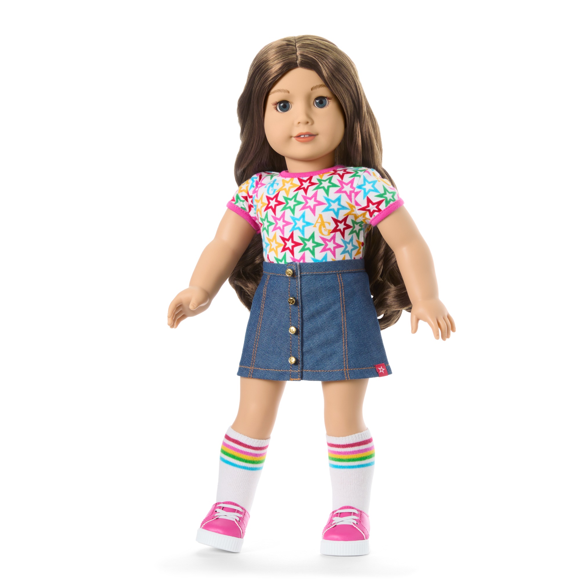 Truly Me? 18-inch Doll #126 with wavy brown hair - Image 7
