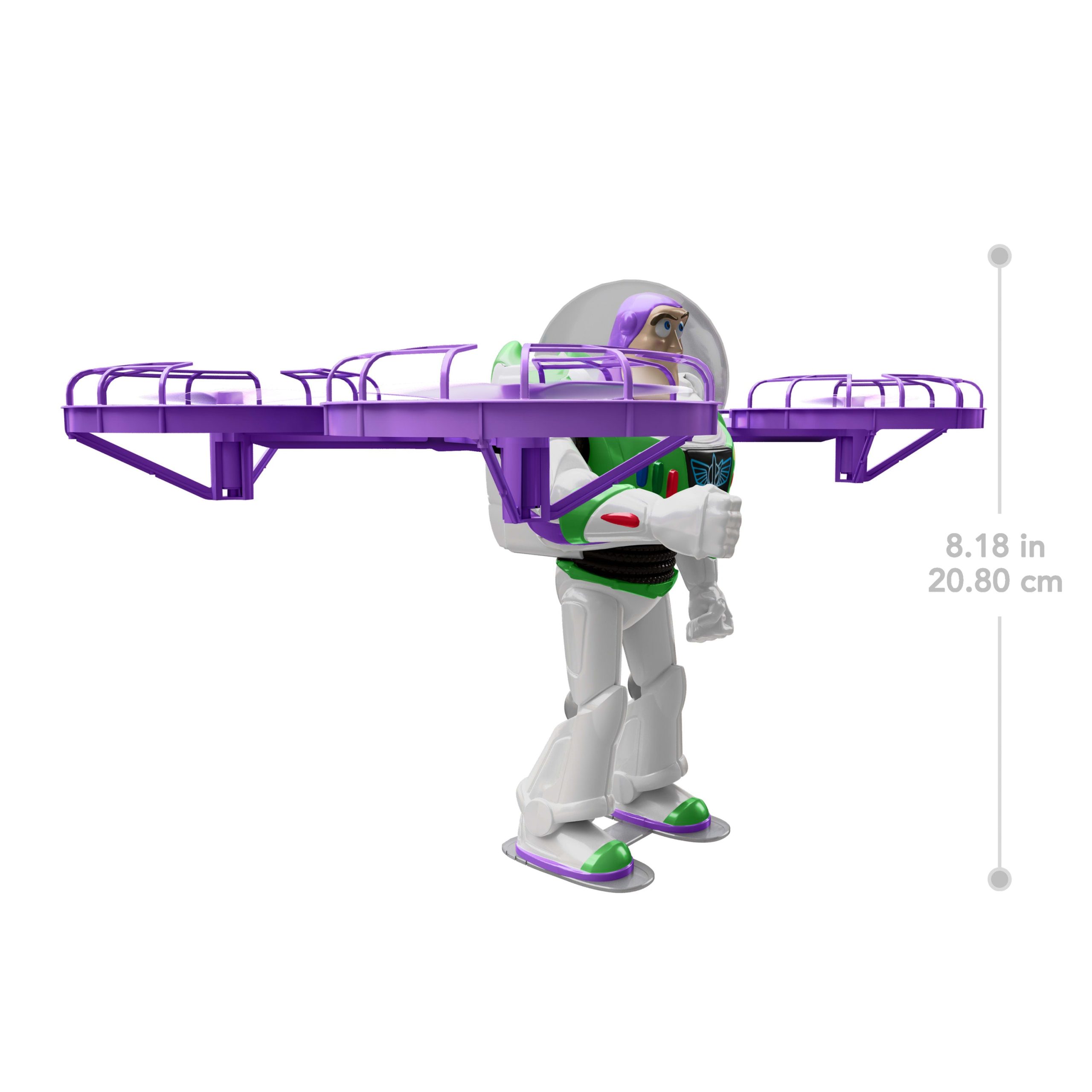 Disney And Pixar Toy Story 5 Flying RC Hi-Tech Edition Buzz Lightyear Action Figure Remote Controlled - Image 6