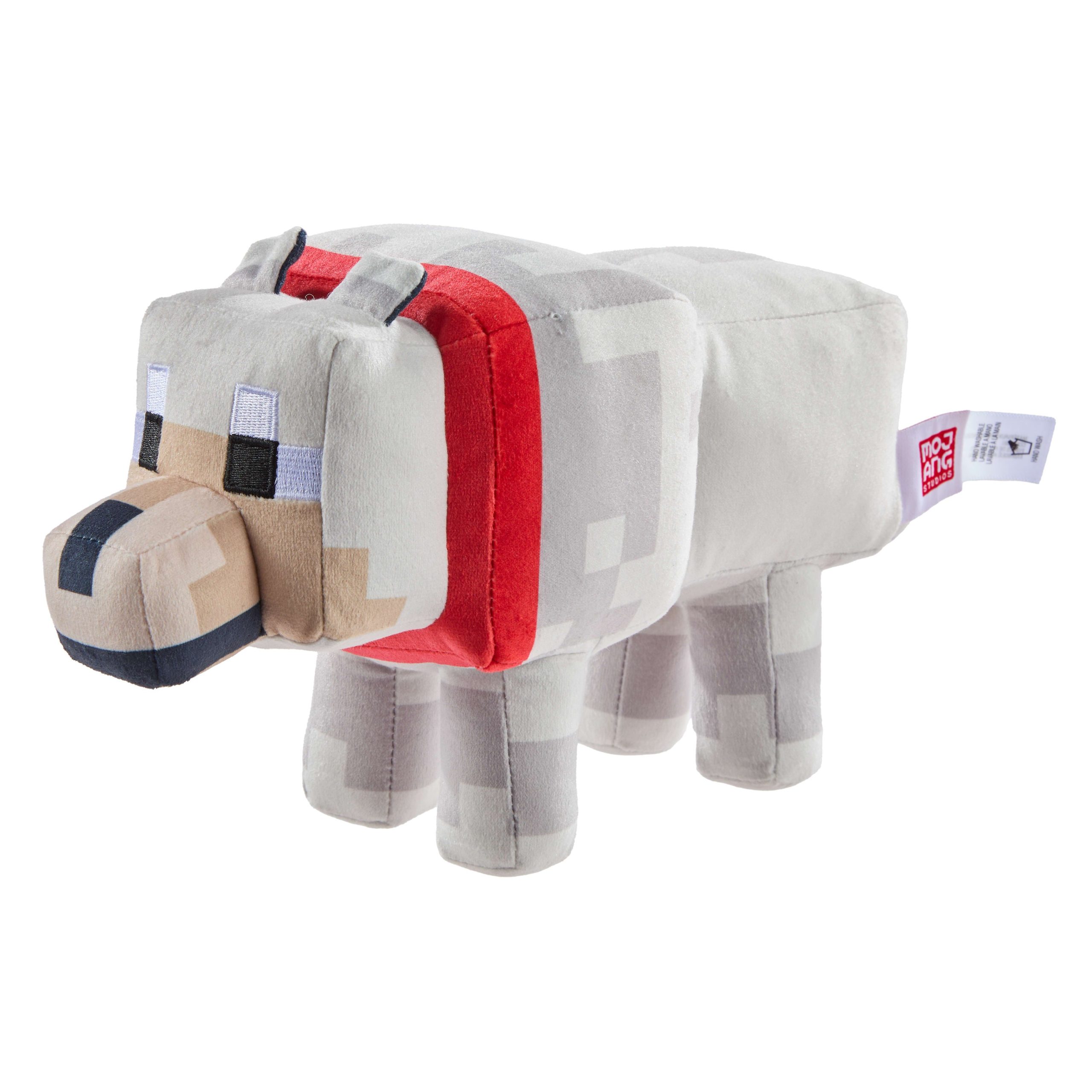 Minecraft Plush Tamed Wolf Toy. 8-Inch Soft Doll. Collectible Inspired By The Video Game Character - Image 3
