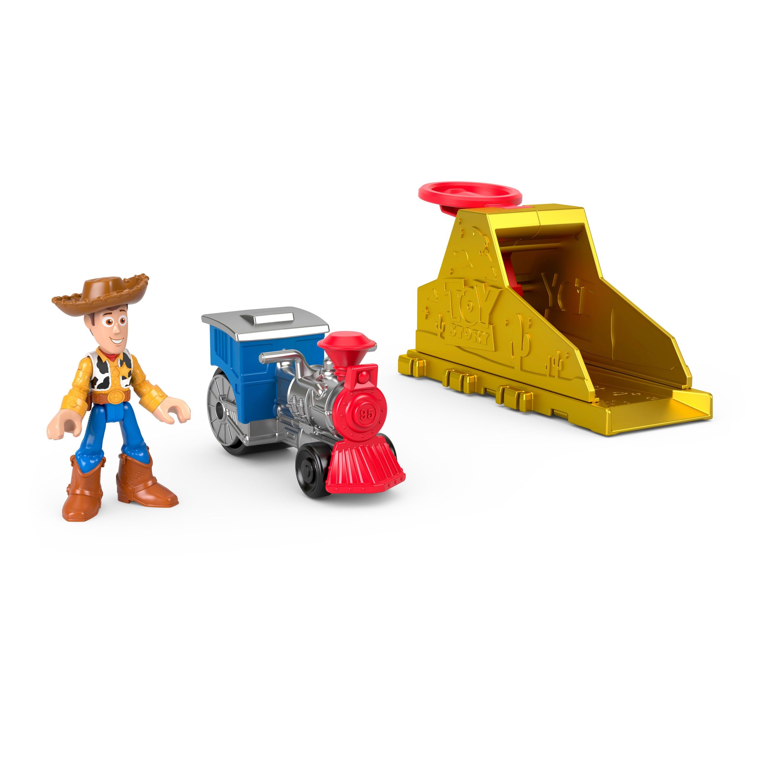 Imaginext Toy Story Lan?ador do Woody