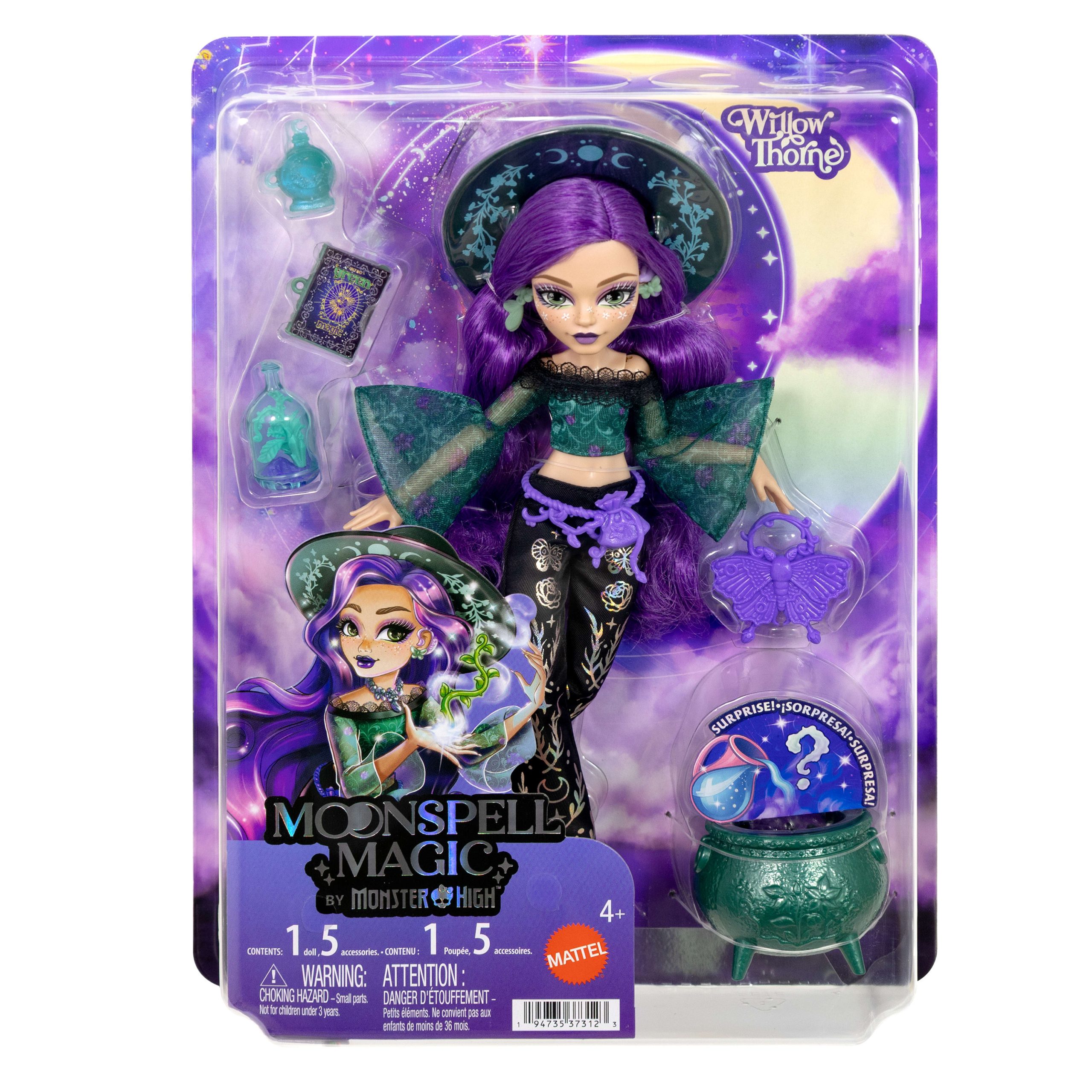 Monster High Moonspell Magic Mu?eca Willow Thorne - Image 6