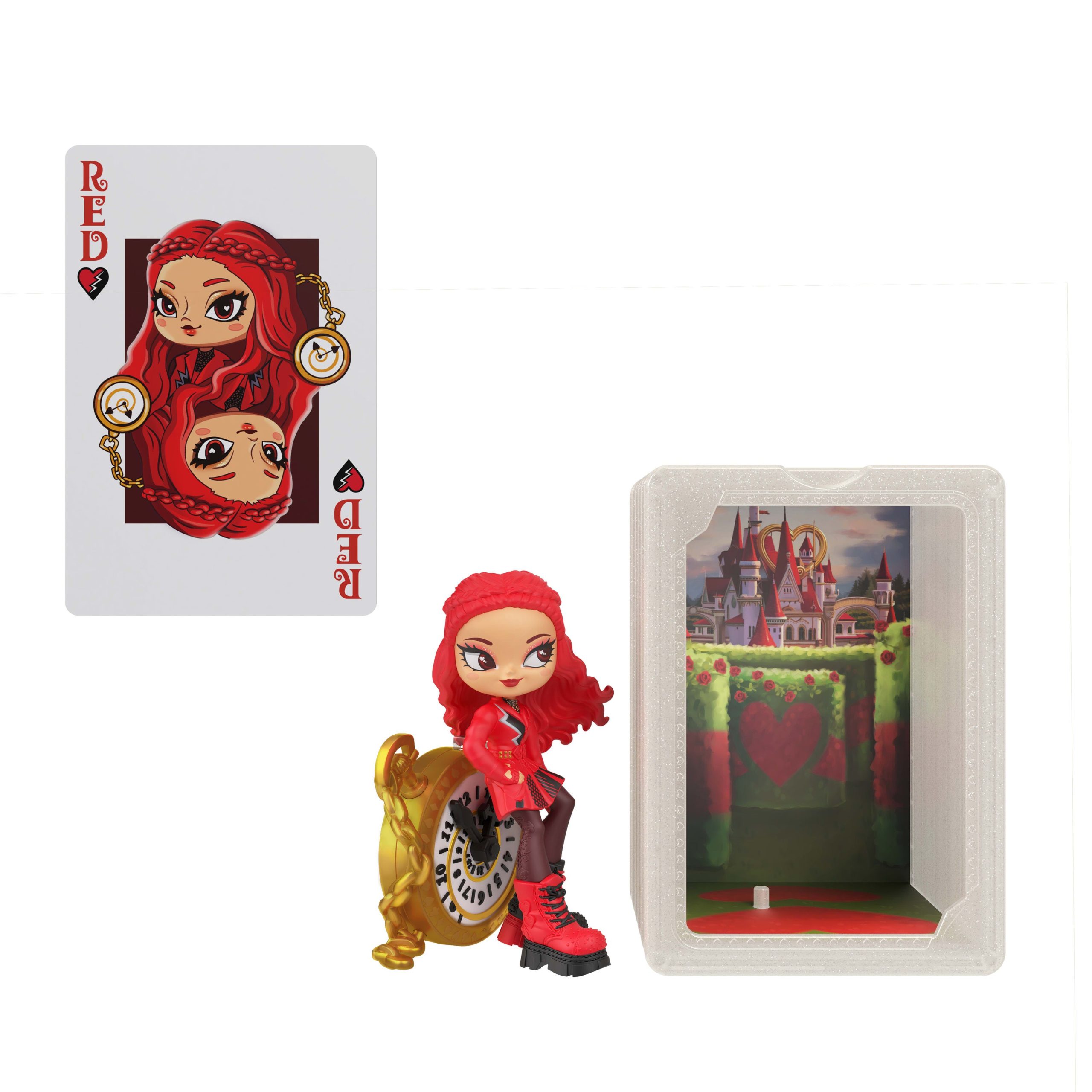 Disney Descendants: Wicked Wonderland. Stack & Reveal Toy. Surprise Small Dolls - Image 2