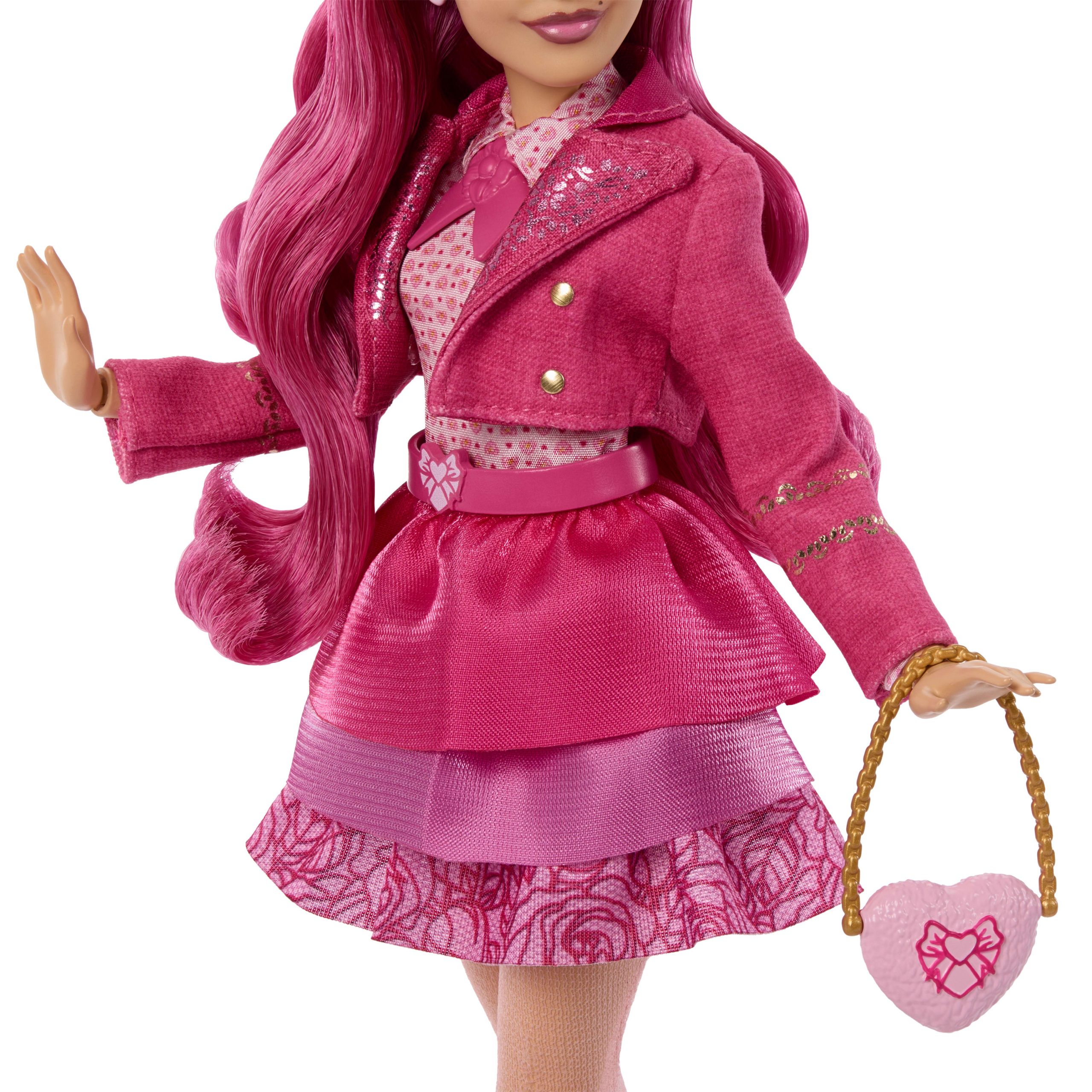 Disney Descendants: Wicked Wonderland Doll - Pink Sister Of Red & Daughter Of Queen Of Hearts - Image 4