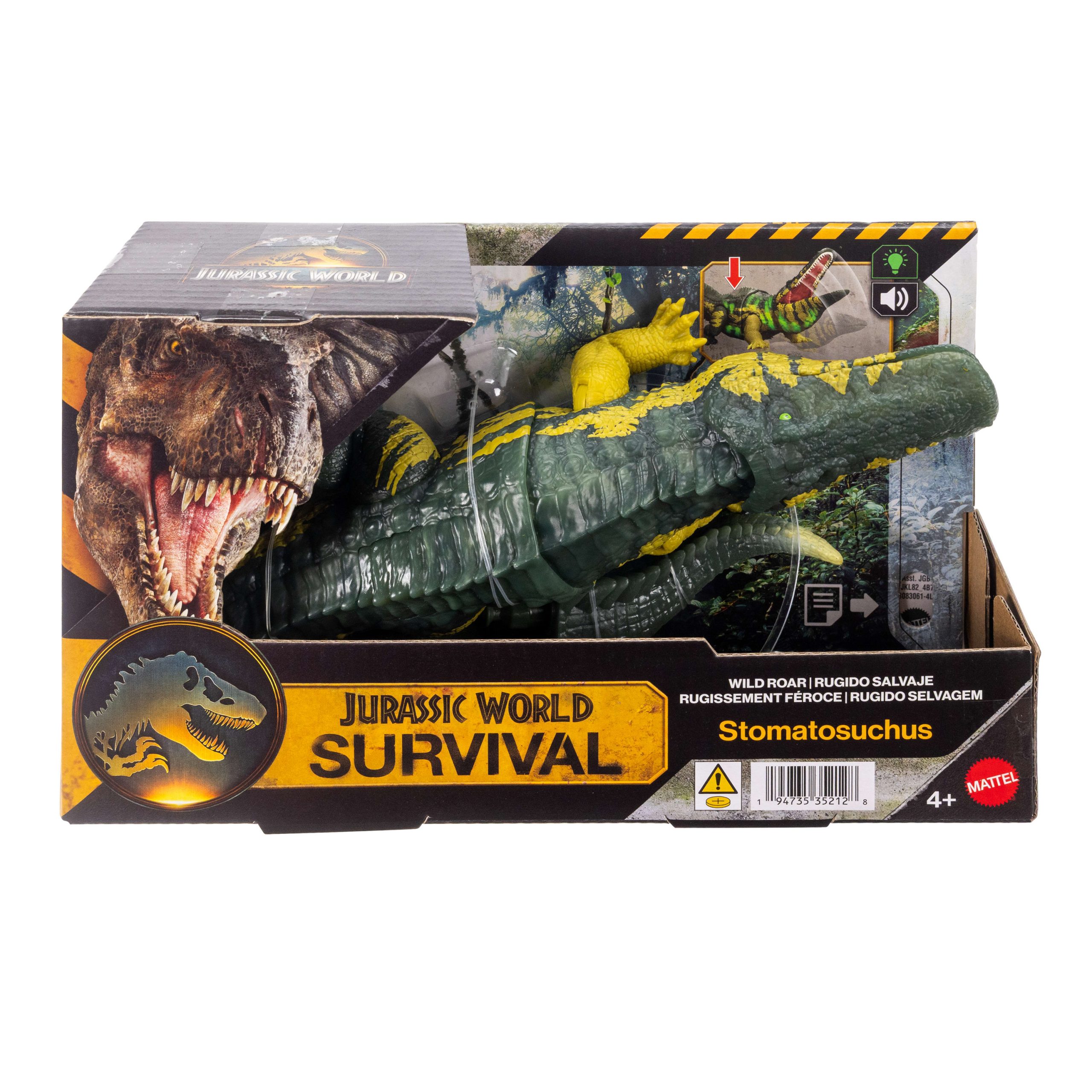Jurassic?World Stomatosuchus Rugissement F??roce Figurine Articul??e - Image 6