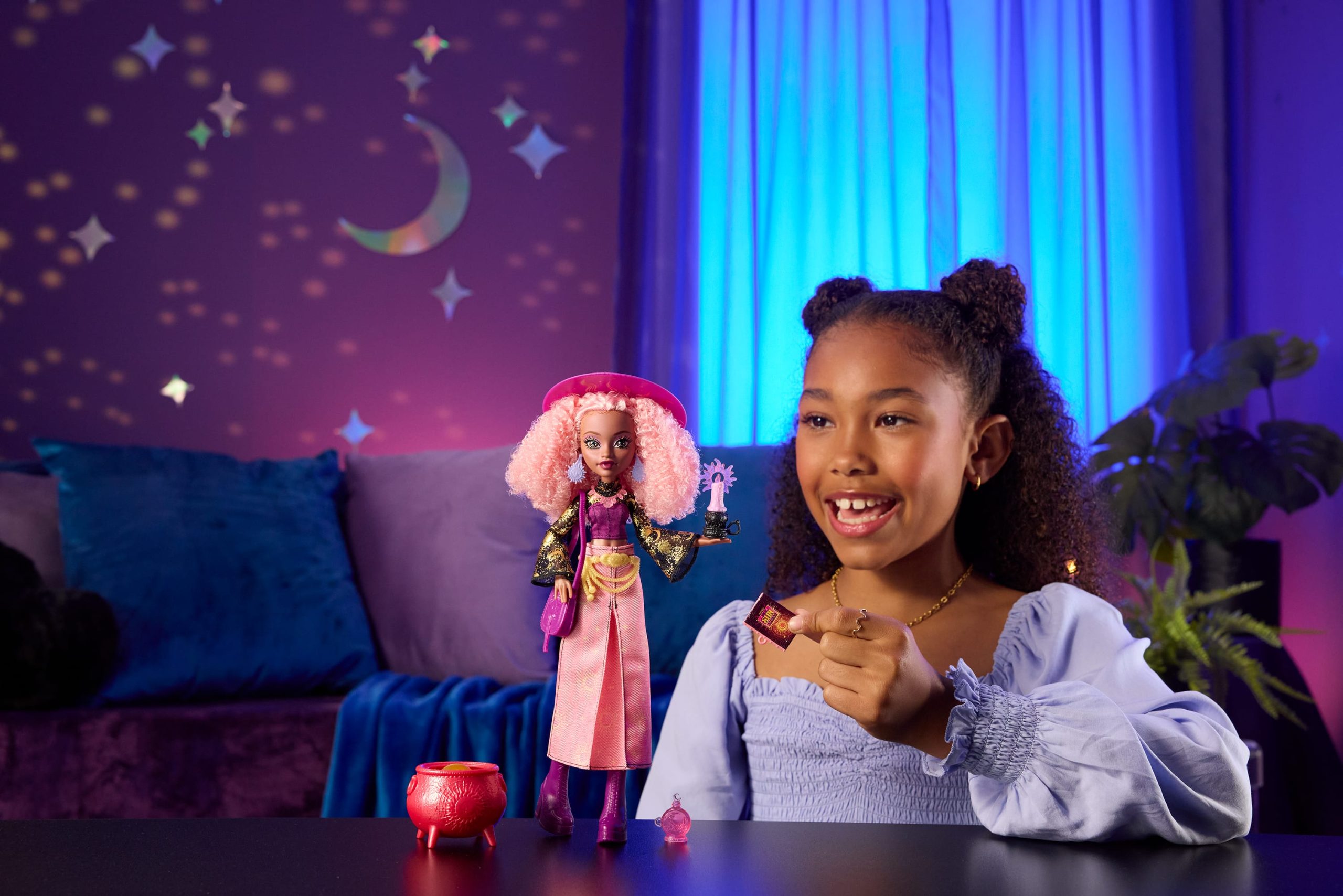 Monster High-Poup??e Rae Luminata-Avec Accessoires - Image 2