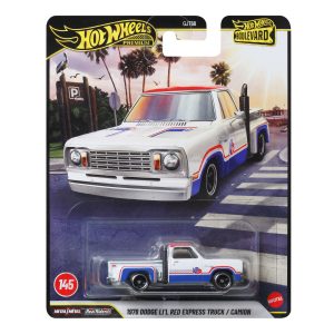 Hot Wheels Premium Boulevard 1978 Dodge LI'L Red Truck / Camion
