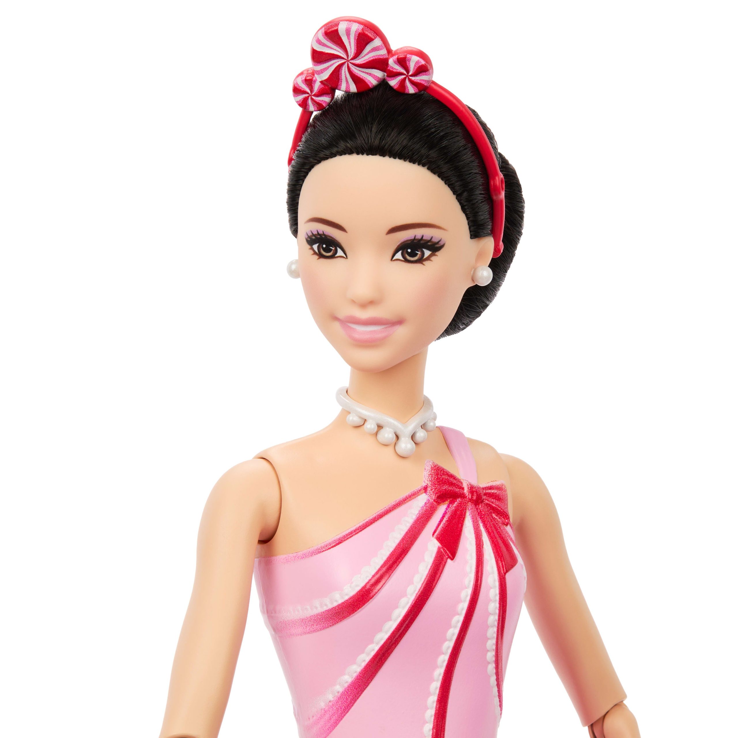 Barbie in The Nutcracker Land Of Sweets Ballerina Renee Doll With Brown Hair. Tutu And Candy Themed Accessories - Image 3