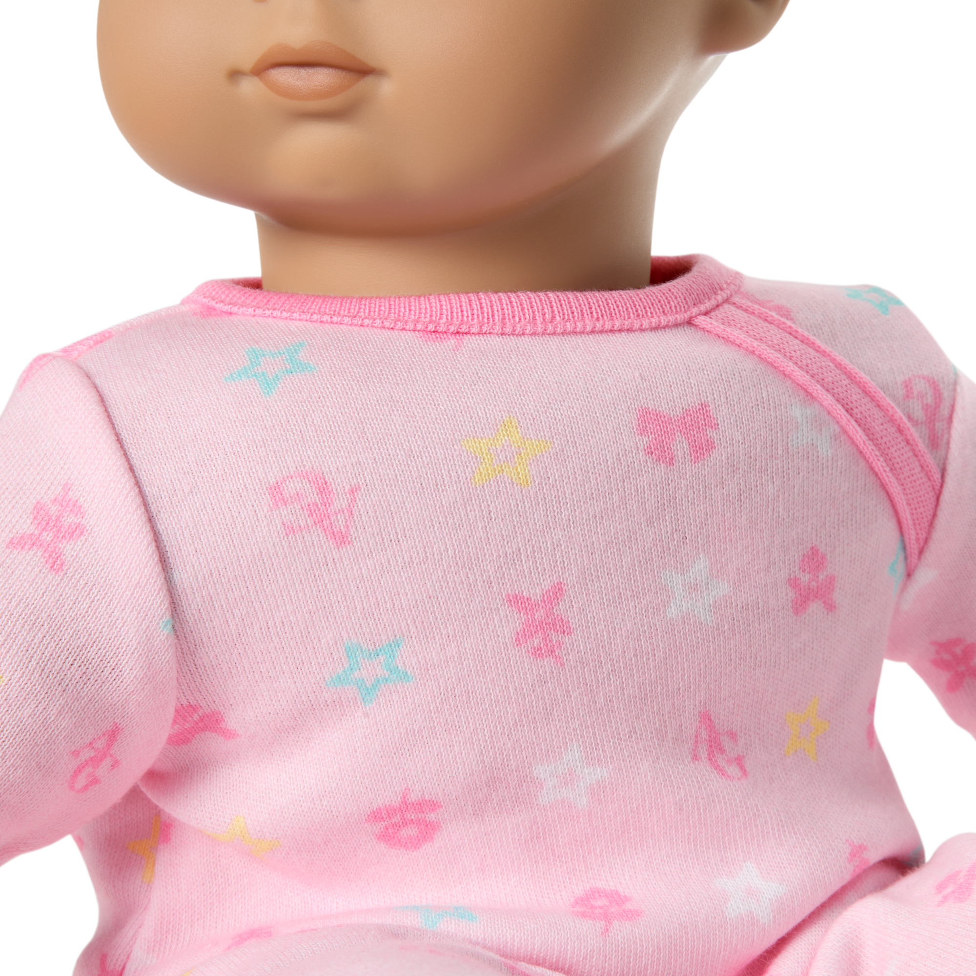 Bitty Baby? Doll #5 with dark-brown hair in Pastel Pink - Image 5