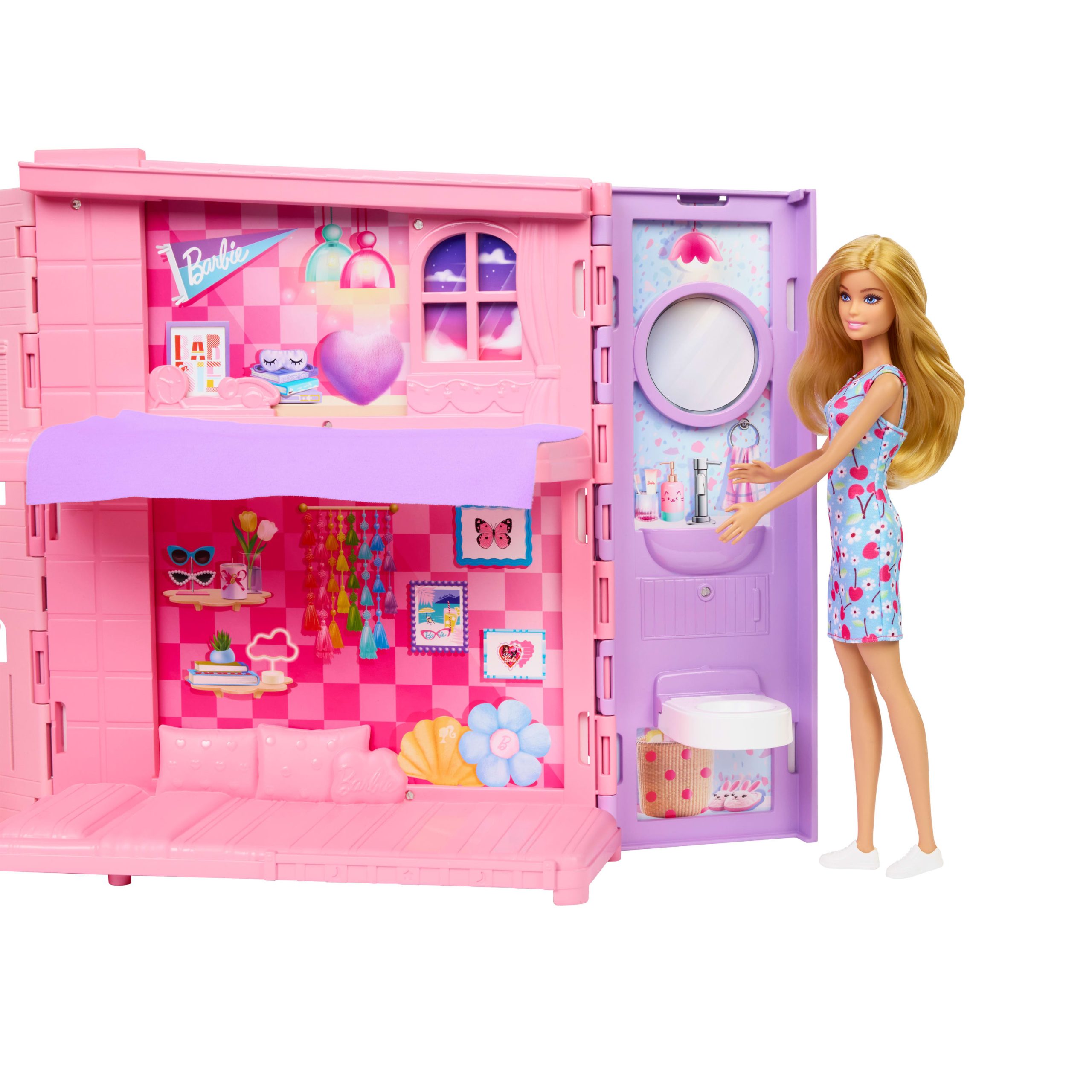 Barbie Conjunto de Brinquedo Casa Glam com Boneca - Image 6