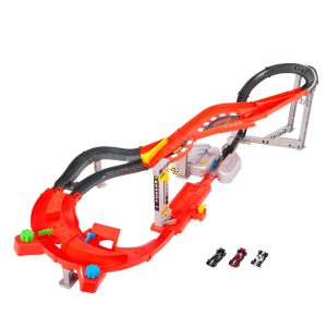 Hot?Wheels-Circuit Ultra descente Formule?1?-Piste Avec 3?Voitures