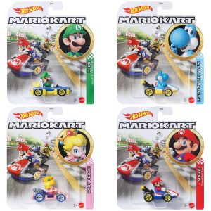 Hot Wheels Mario Kart Veh??culo de Juguete Personajes Sorpresa