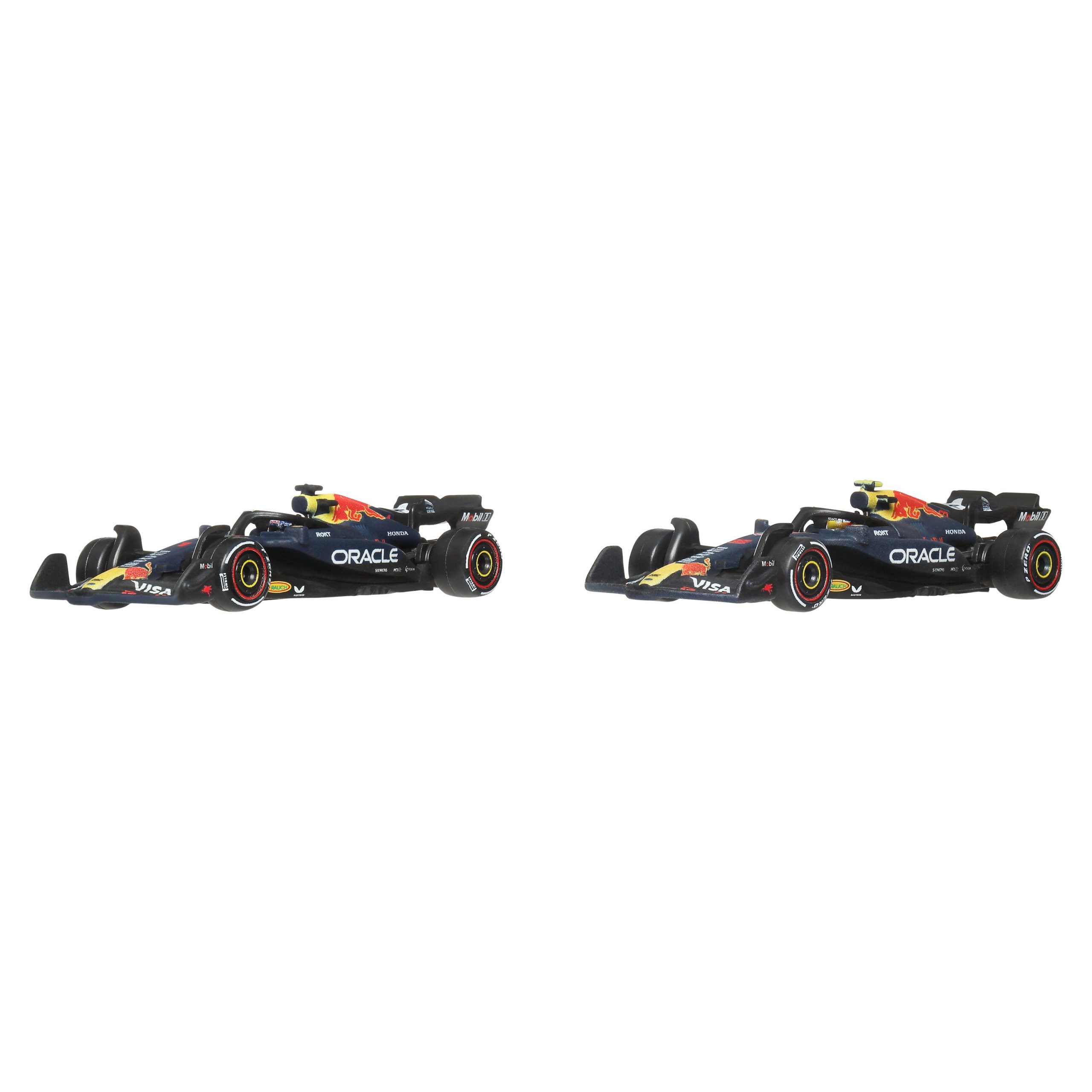 Hot Wheels-Coffret de 2?Voitures de Formule?1. Oracle Red Bull Racing