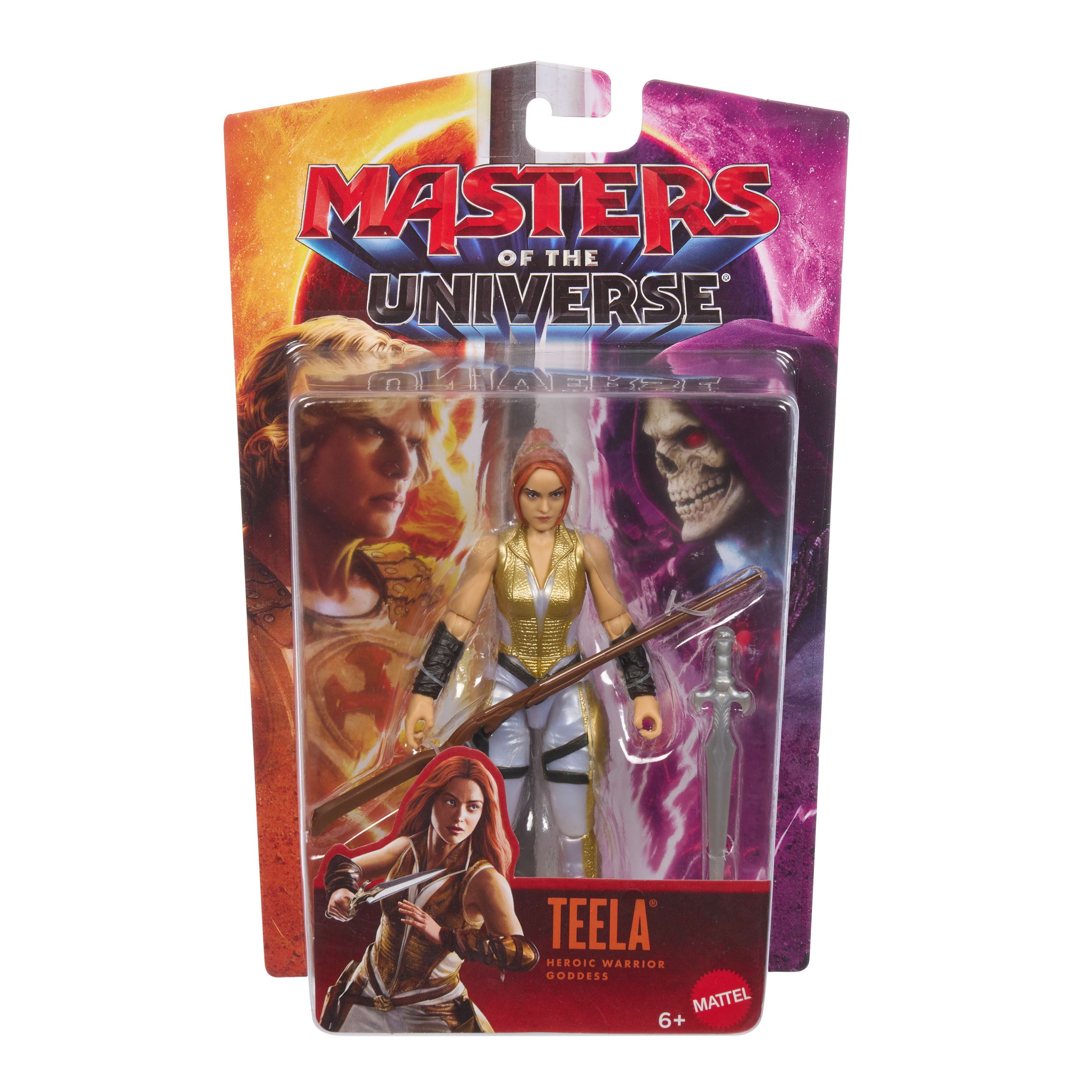 Masters Of The Universe 2026 Movie Teela 5.5 inch Action Figure. Sword & Staff & Hair Up - Image 6