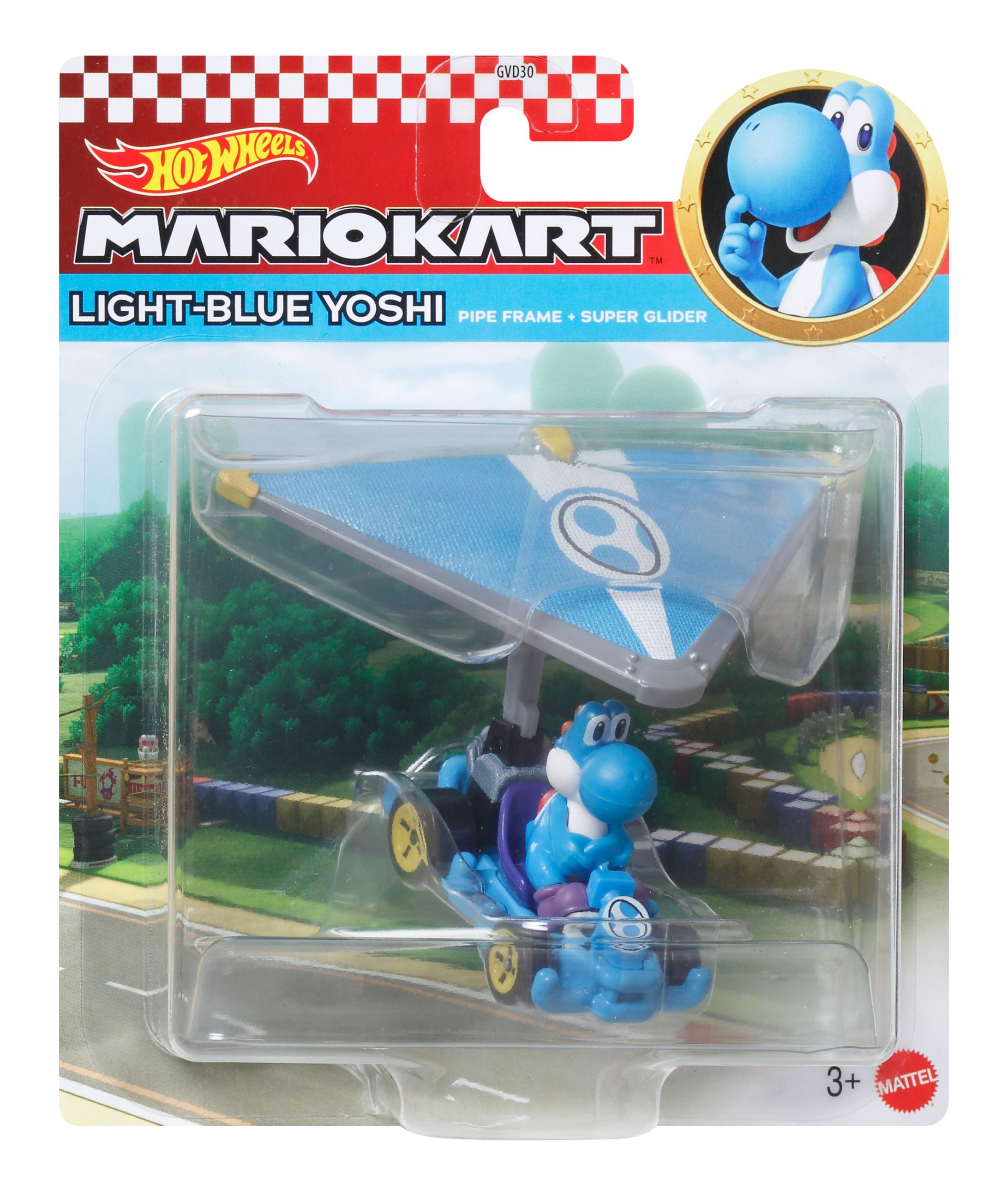 Hot Wheels Mario Kart Veh??culo de Juguete Personajes Con Glider Sorpresa