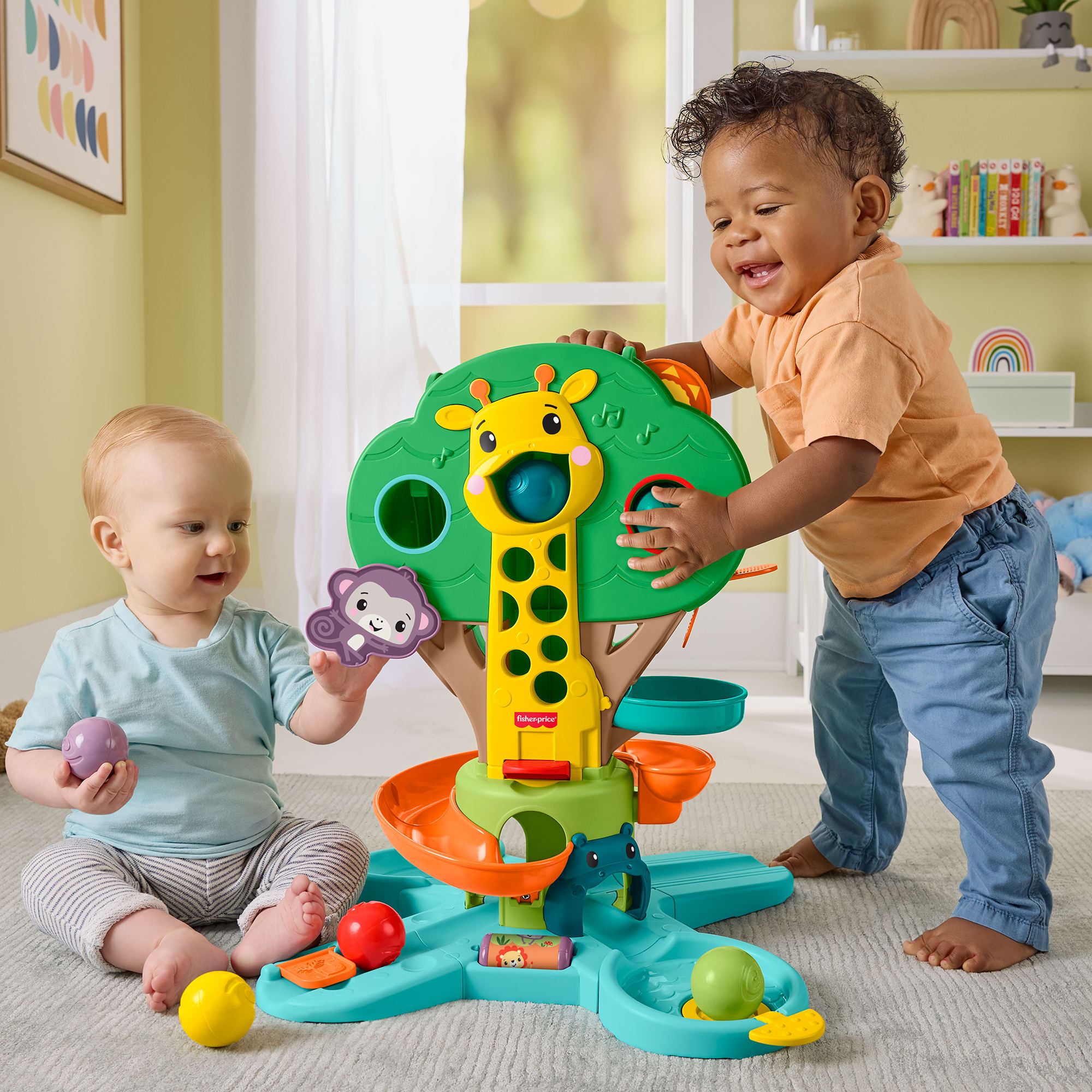 Fisher-Price Infant-Learning Juguete para Beb??s Arbol de Actividades 2 en 1 - Image 2