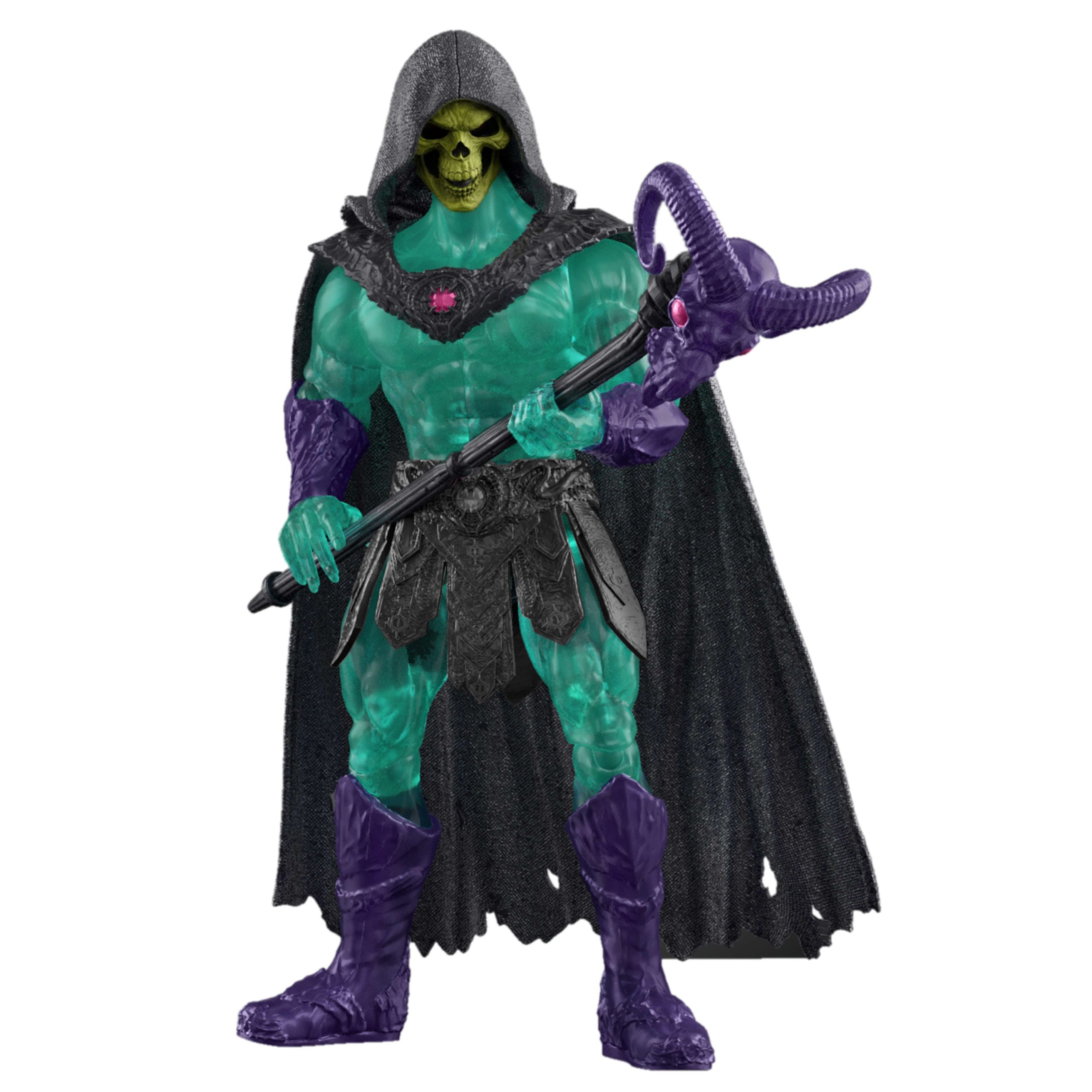 Masters Of The Universe 2026 Movie Skeletor 5.5 inch Action Figure Villain Toy. Havoc Staff - Image 5
