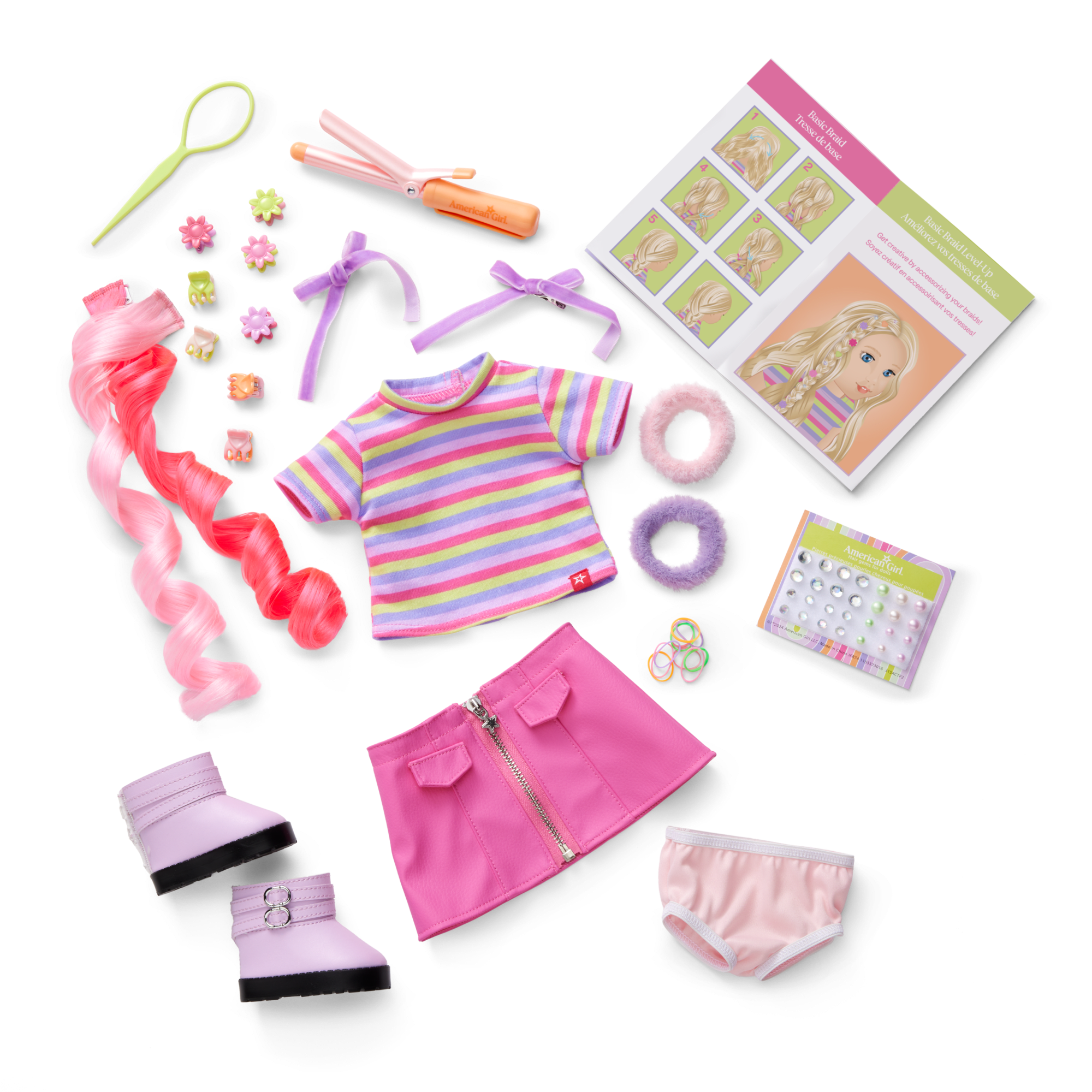 Long Hair Looks? by Truly Me? 18-inch Doll #133 & hair accessories - Image 3