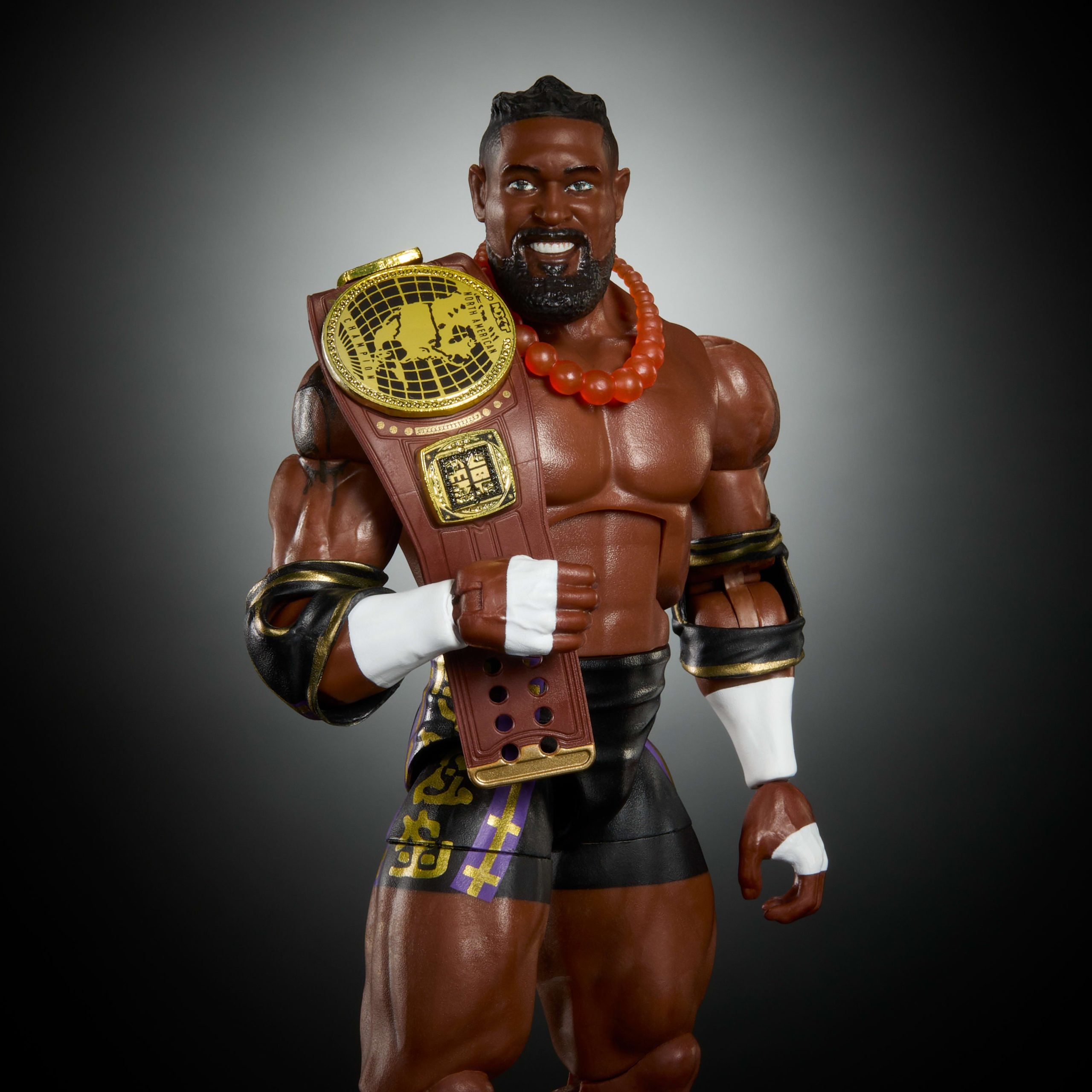WWE Elite Oba Femi Action Figure. Series #121Set. 6-inch Collectible With Accessories - Image 2