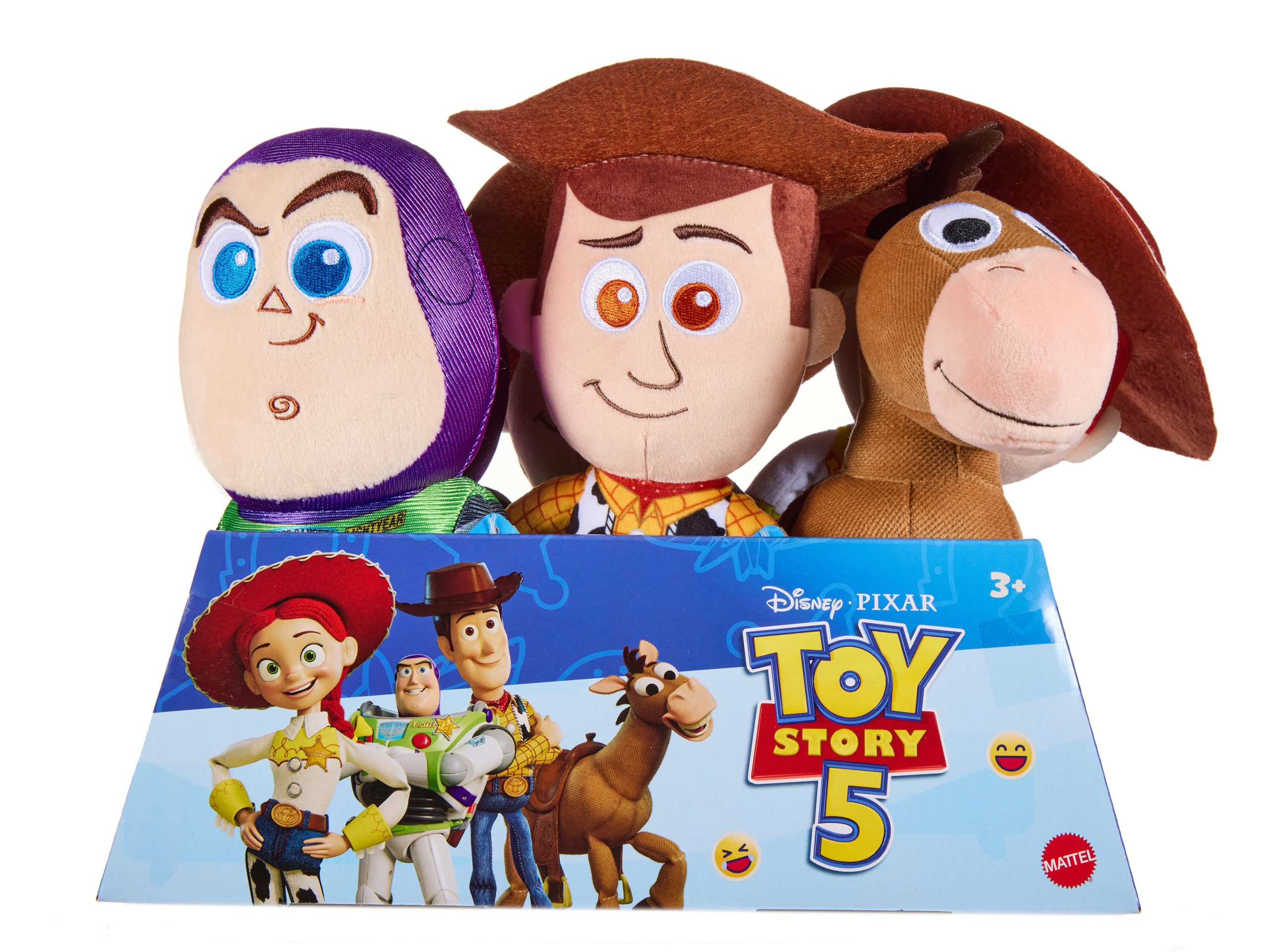 Assortiment de Peluches Repr??sentant Les Personnages de Toy Story 5 de Disney et Pixar