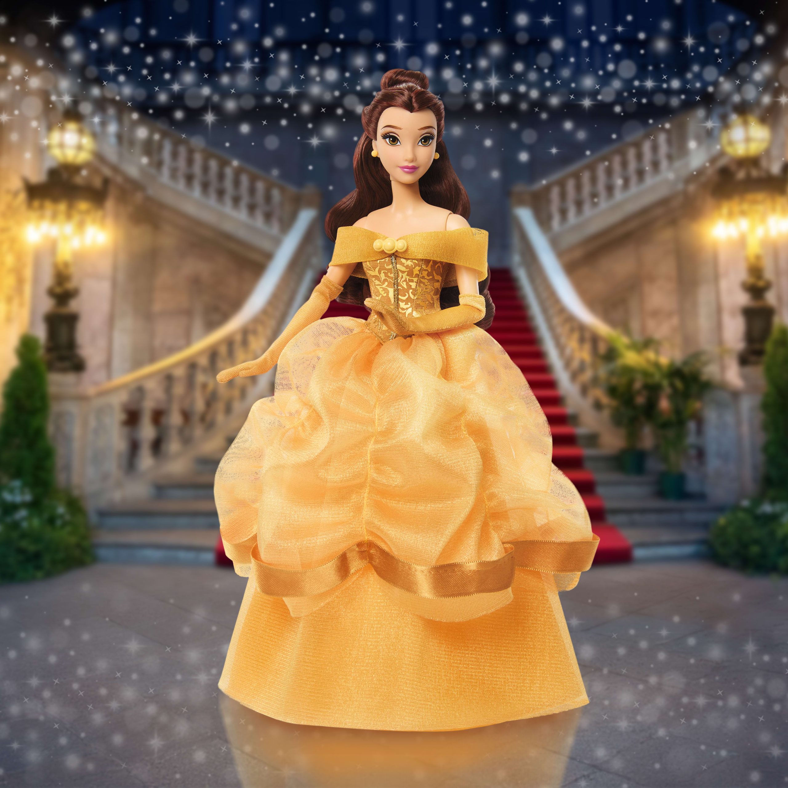 Disney Princesses ??tincelantes Poup??e Belle - Image 2