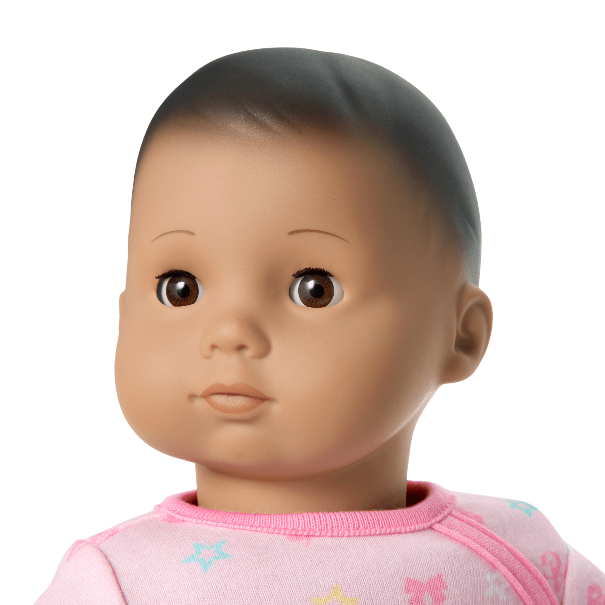 Bitty Baby? Doll #5 with dark-brown hair in Pastel Pink - Image 4