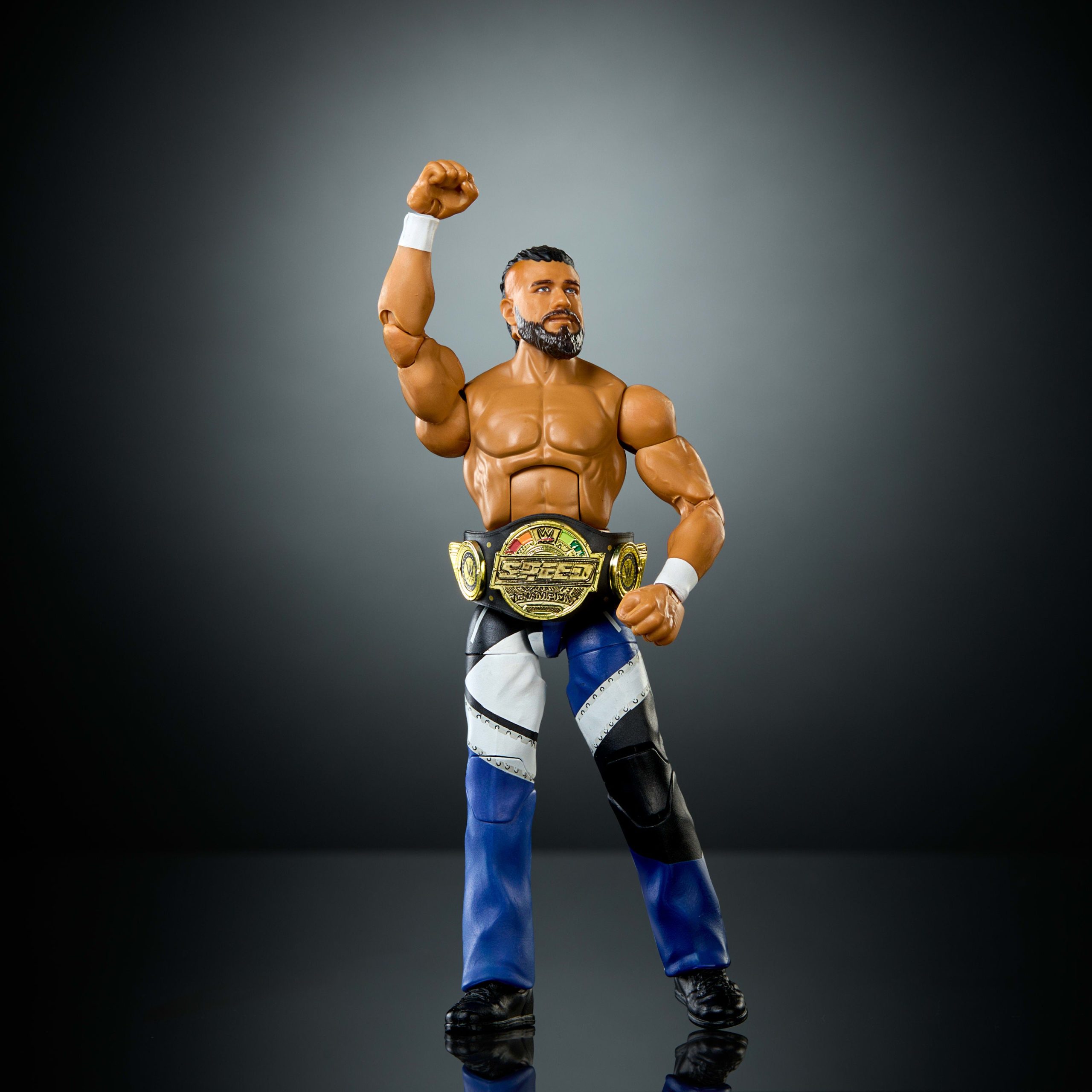 WWE Elite Andrade Action Figure. Series #122 Set. 6-inch Collectible With Articulation & Accessories - Image 5