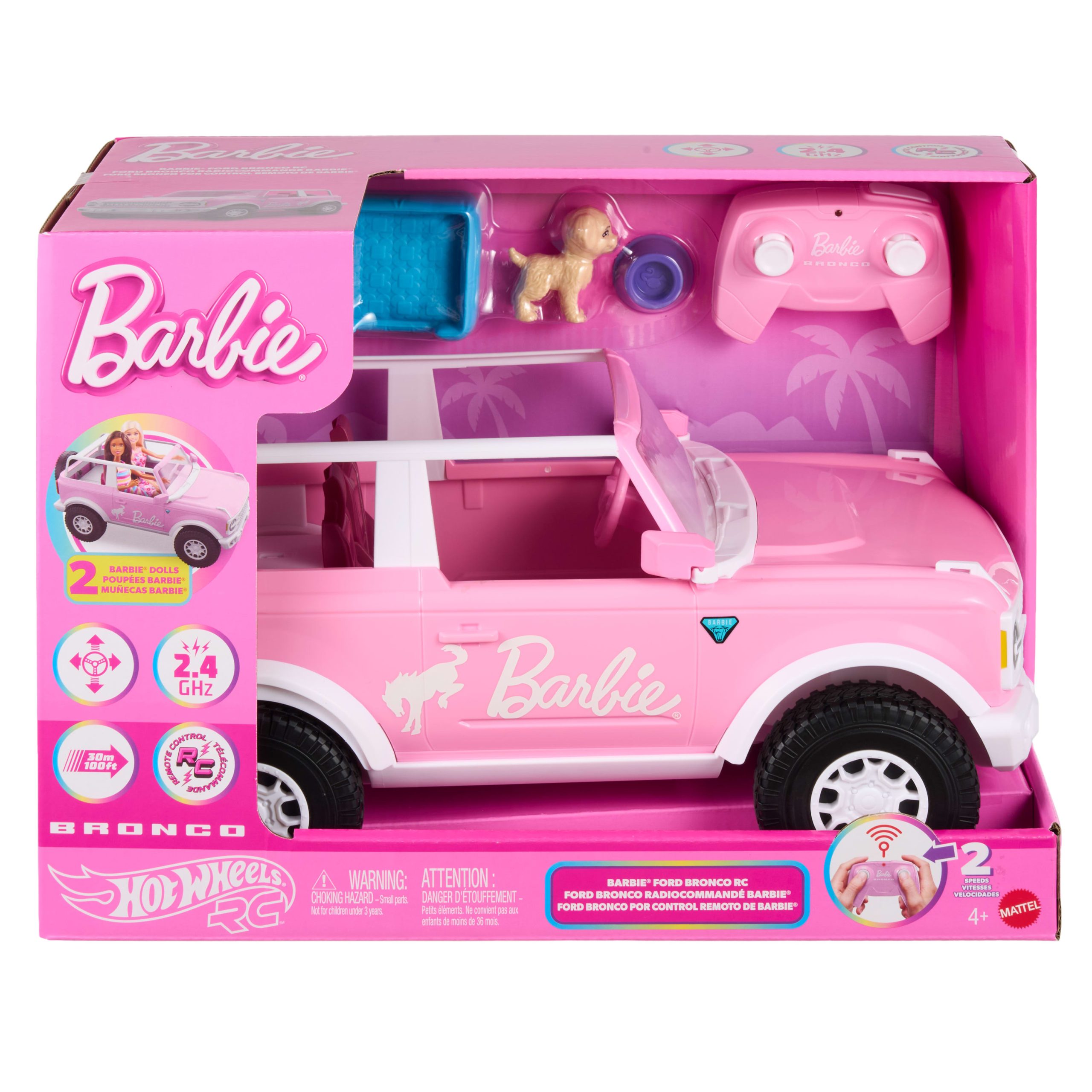 Hot Wheels Ford Bronco Radiocommand??e Barbie - Image 6