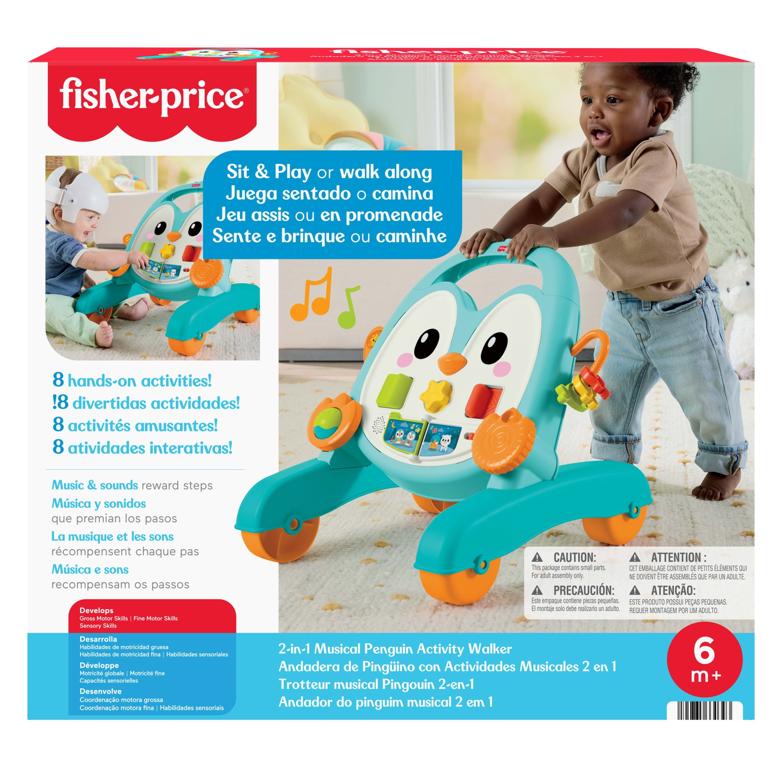 Fisher?Price?Mon Trotteur Musical Pingouin 2?en?1 - Image 6
