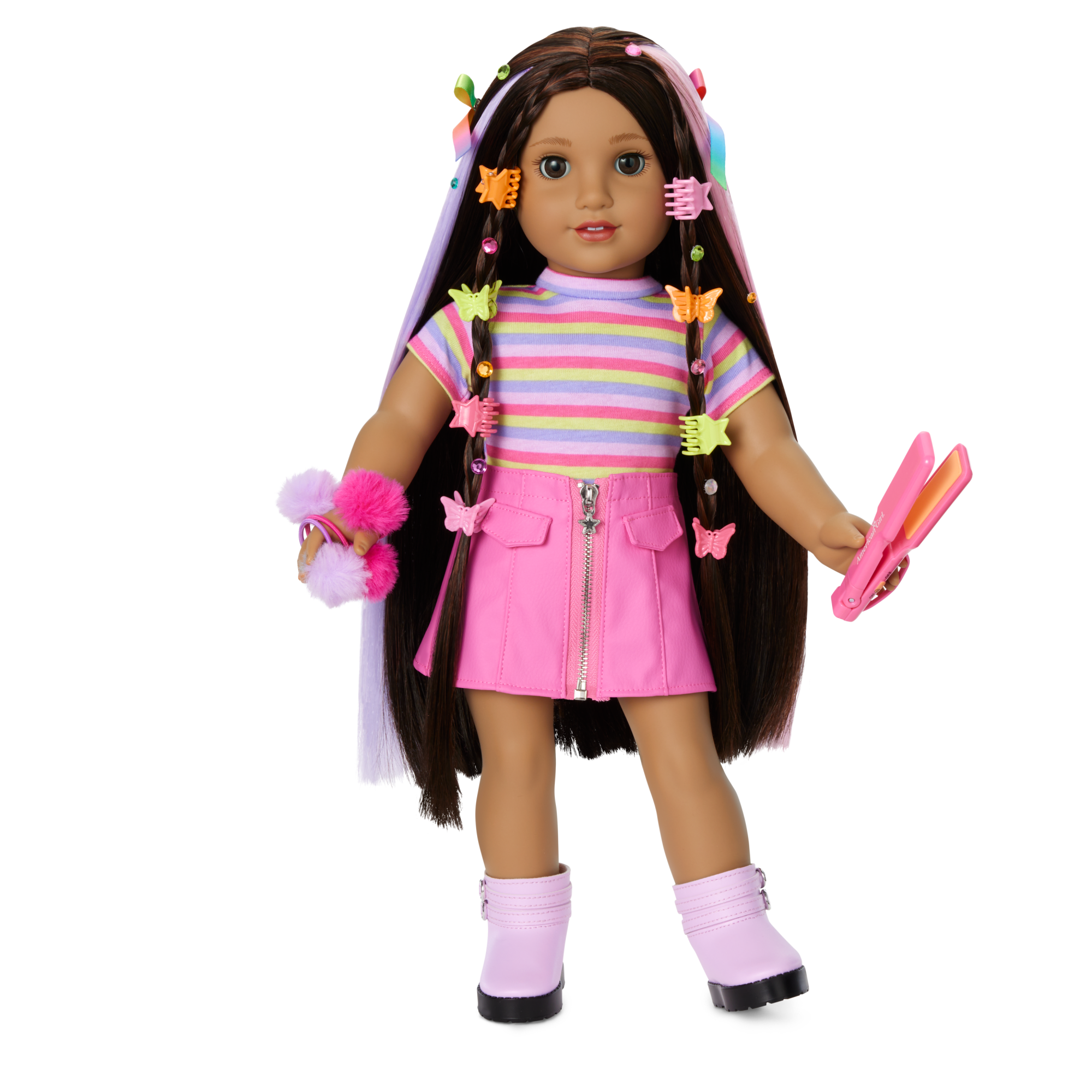 Long Hair Looks? by Truly Me? 18-inch Doll #134 & hair accessories - Image 2