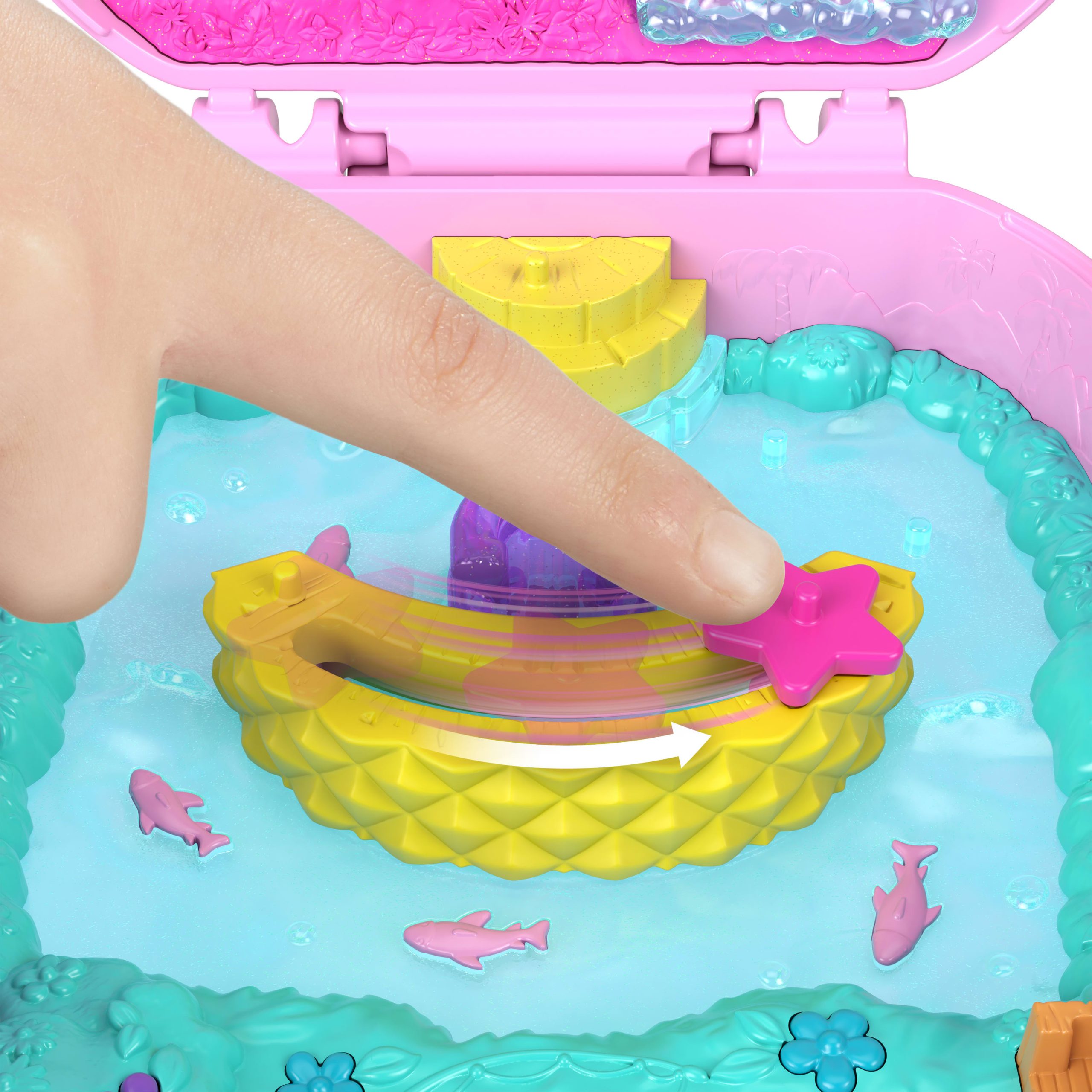 Polly Pocket Set de Juego Compacto Changuito Pi?a Colada - Image 4