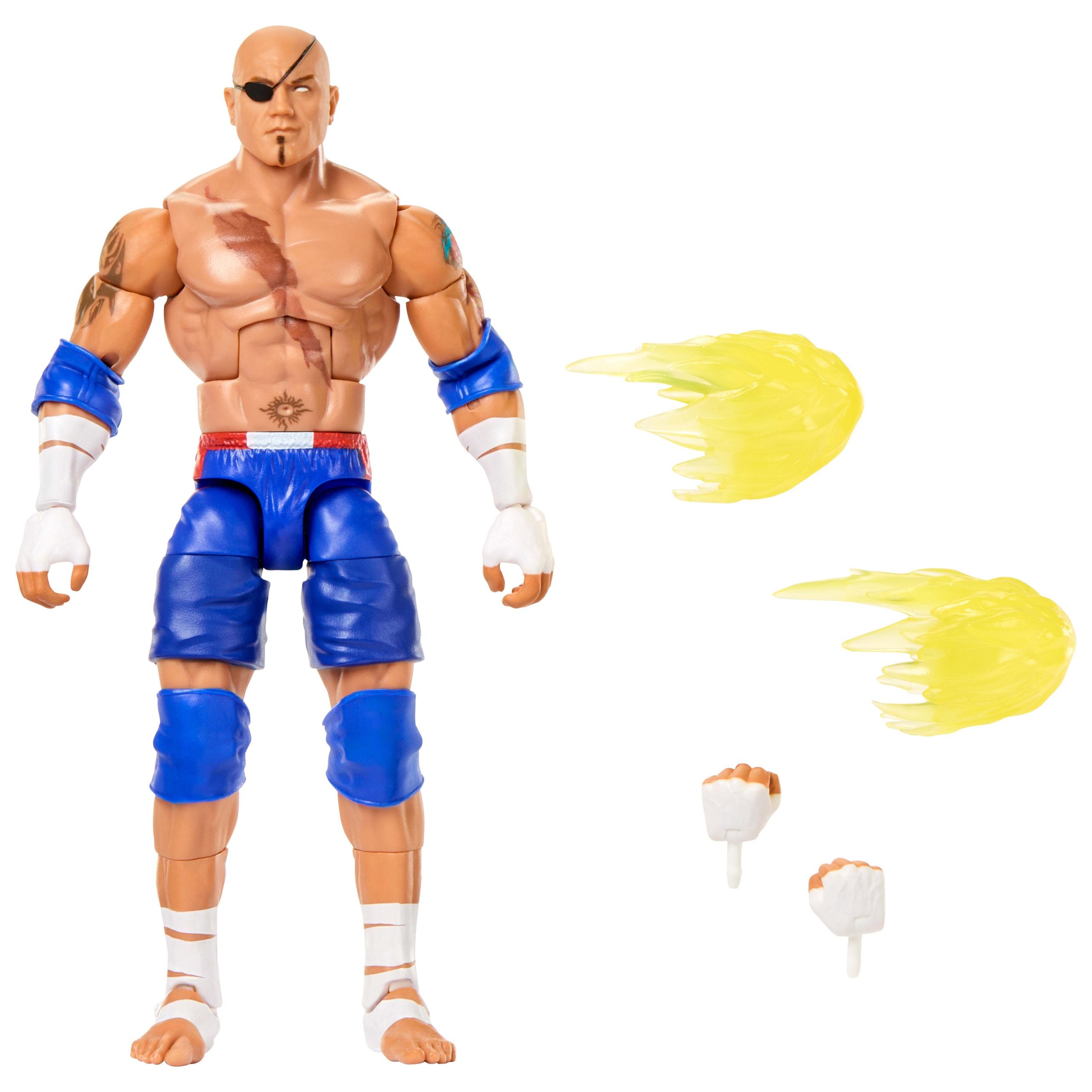 Wwe X Street Fighter?Figurine Articul??e Batista
