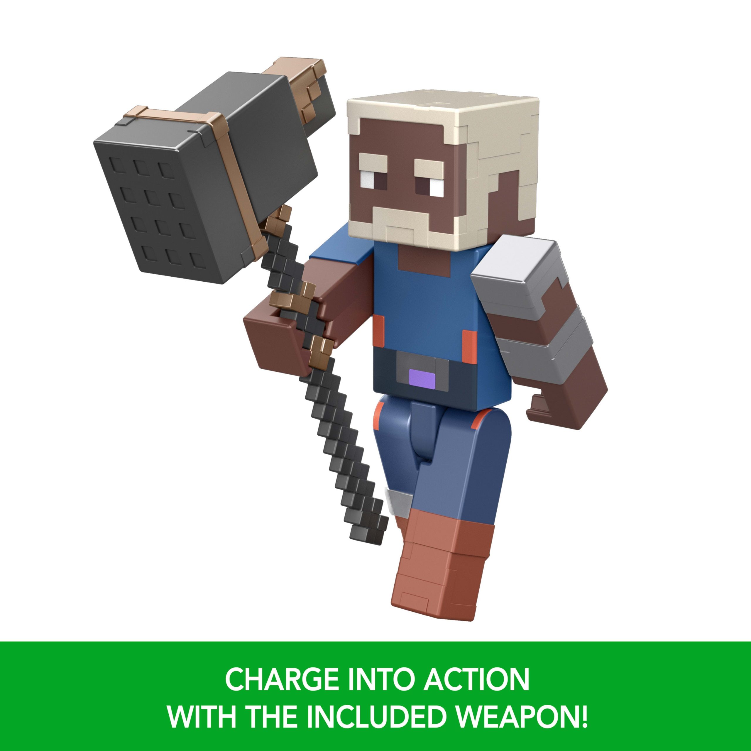 Minecraft?Dungeons II?Action Figures?& Accessories?Multipack. 3.25-Inch?Scale & Pixelated Design - Image 5
